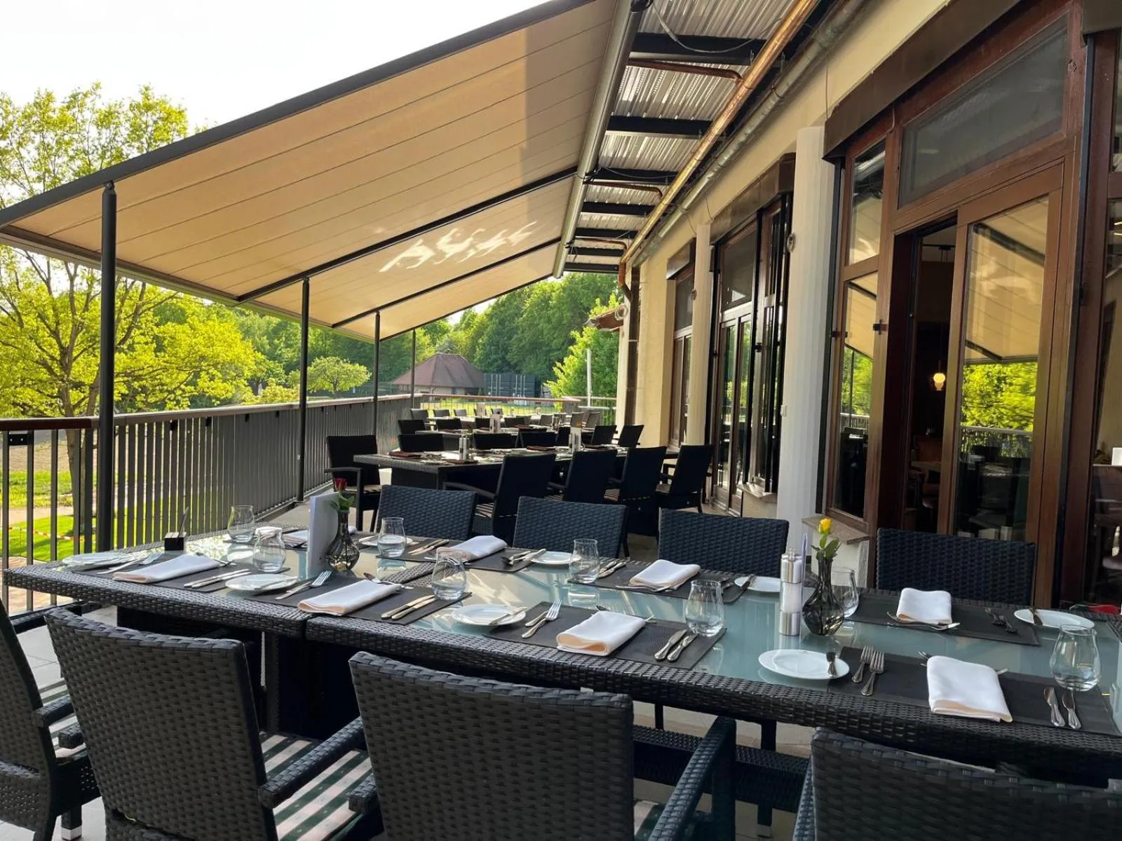 Balcony/Terrace in Flair Park Hotel Ilshofen