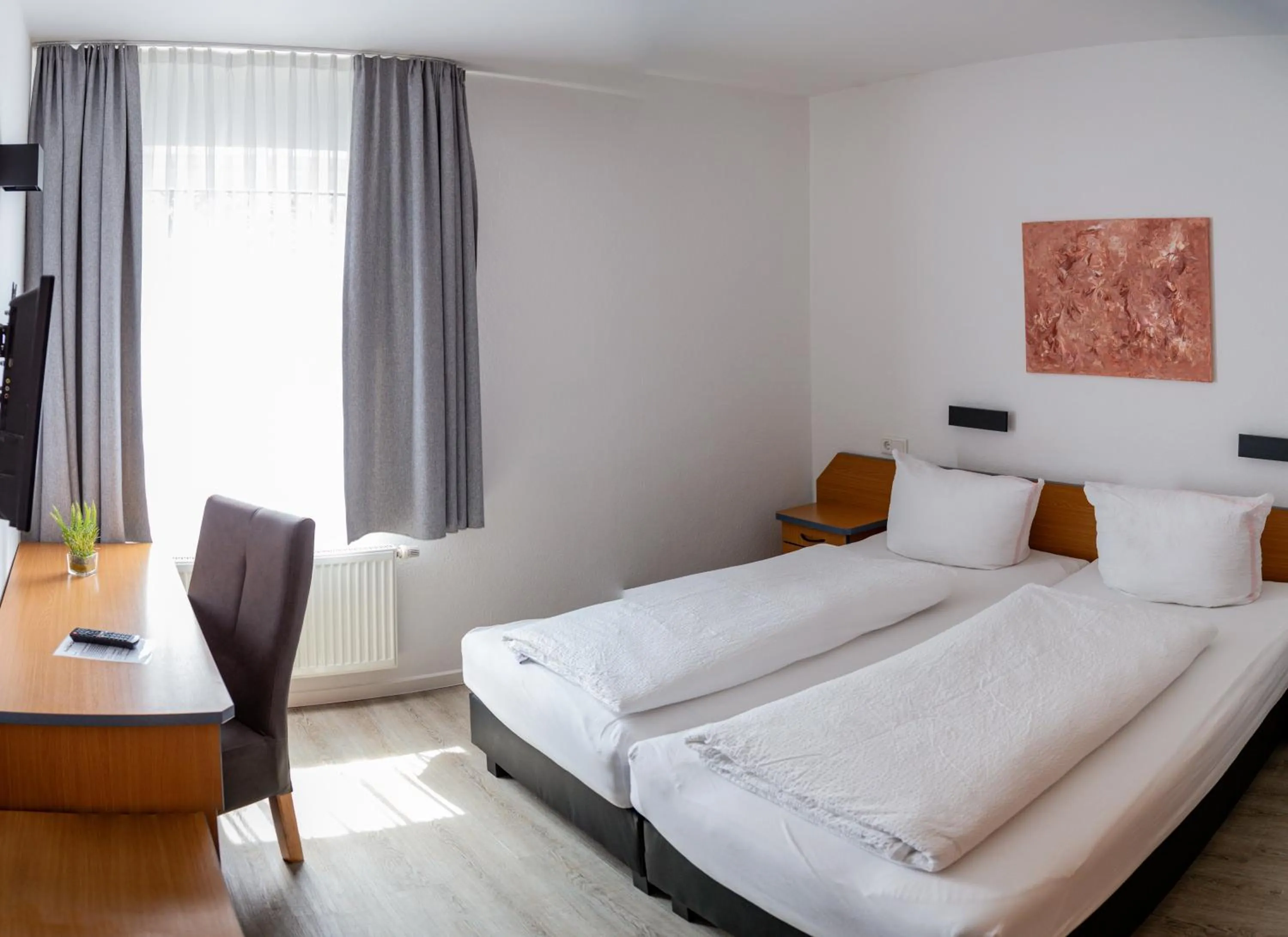 Bed in Hotel Schmidt garni