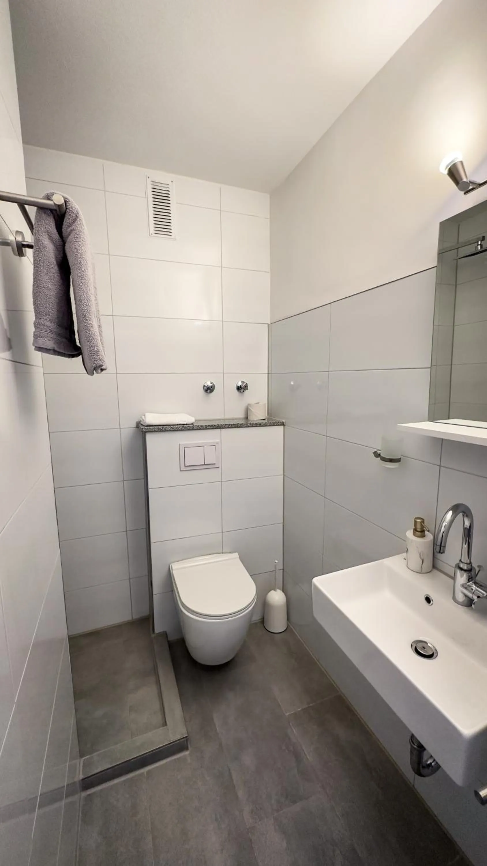 Shower in Hotel Schmidt garni