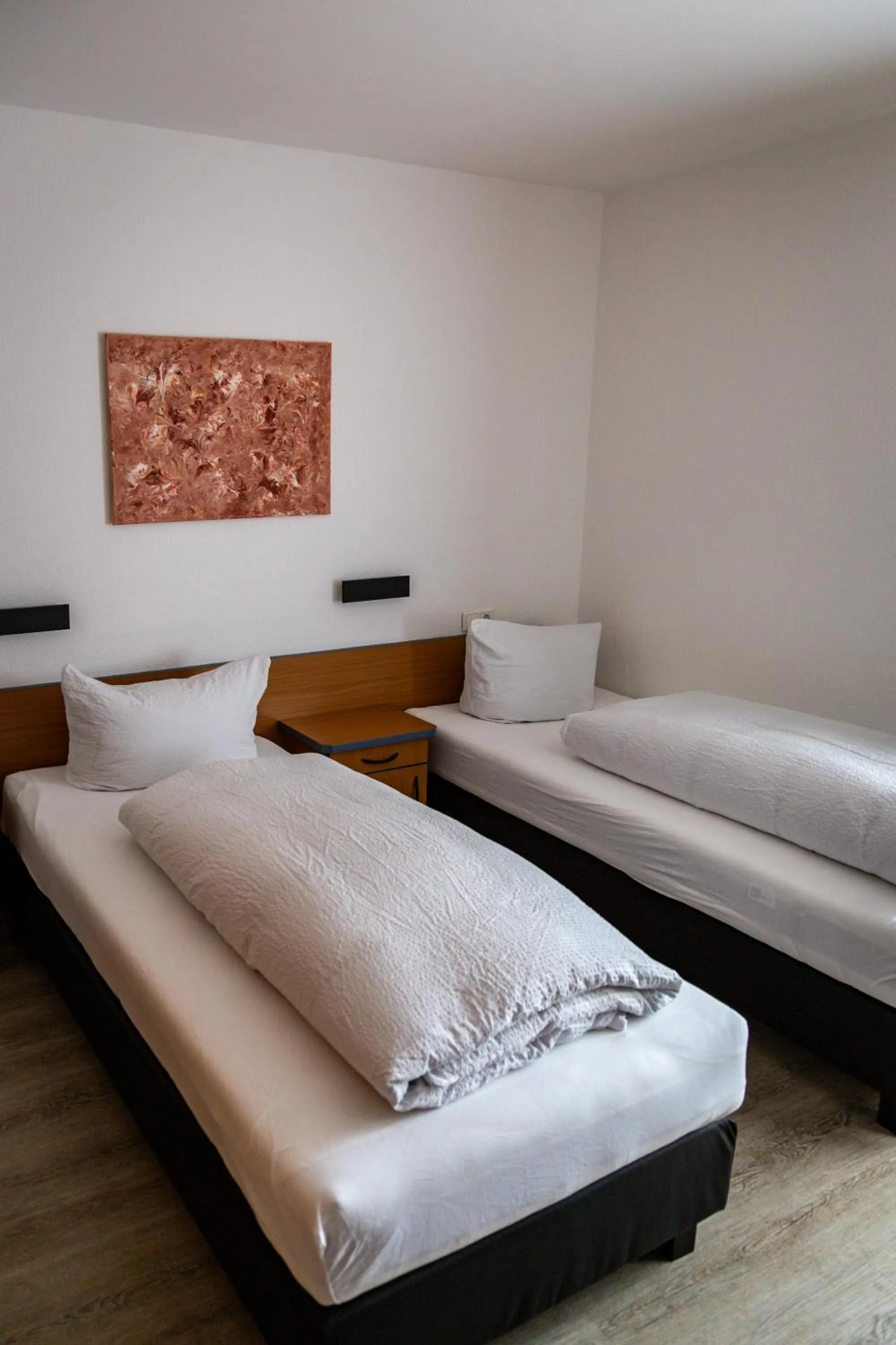 Bed in Hotel Schmidt garni