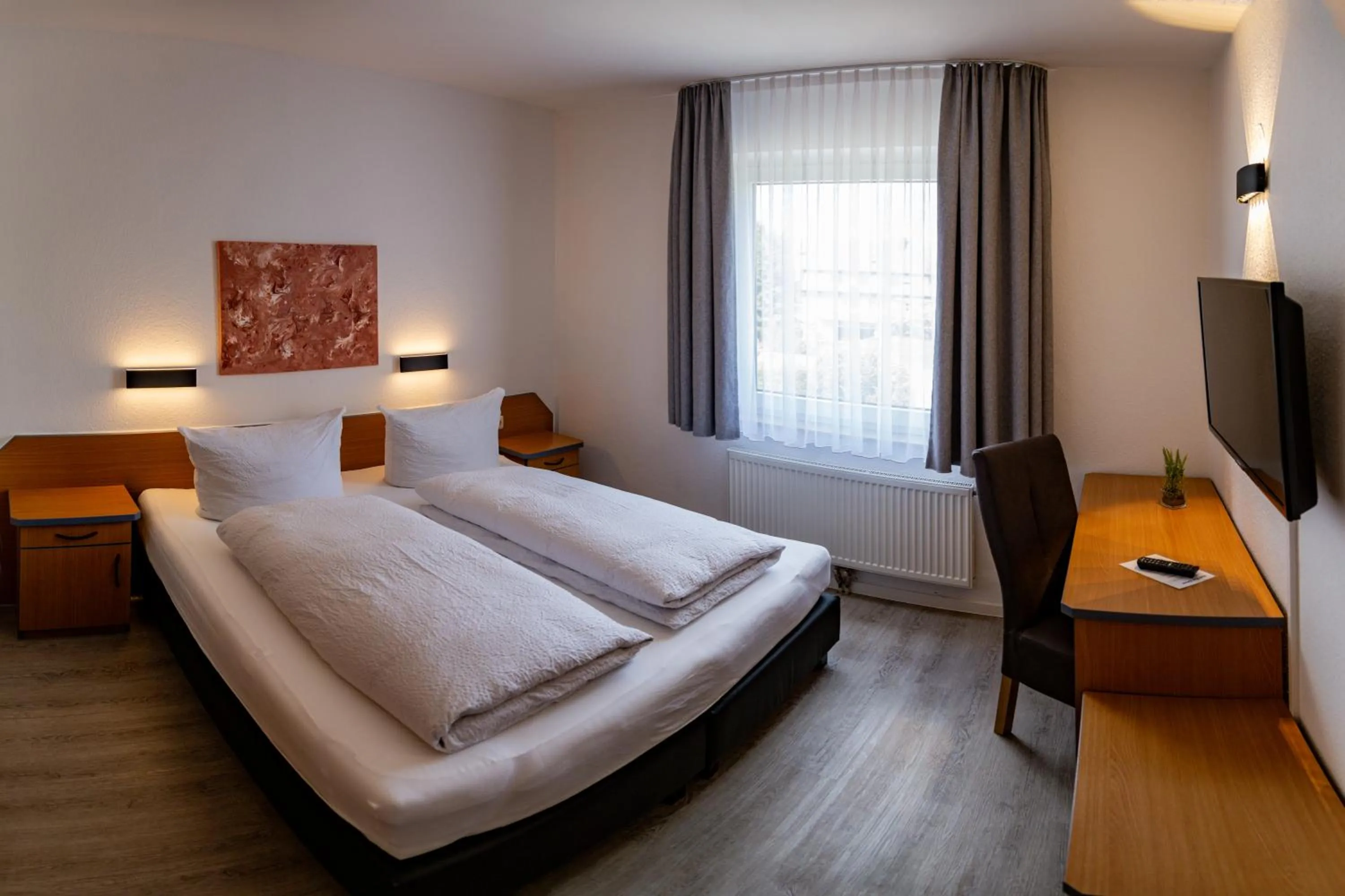 Bed in Hotel Schmidt garni
