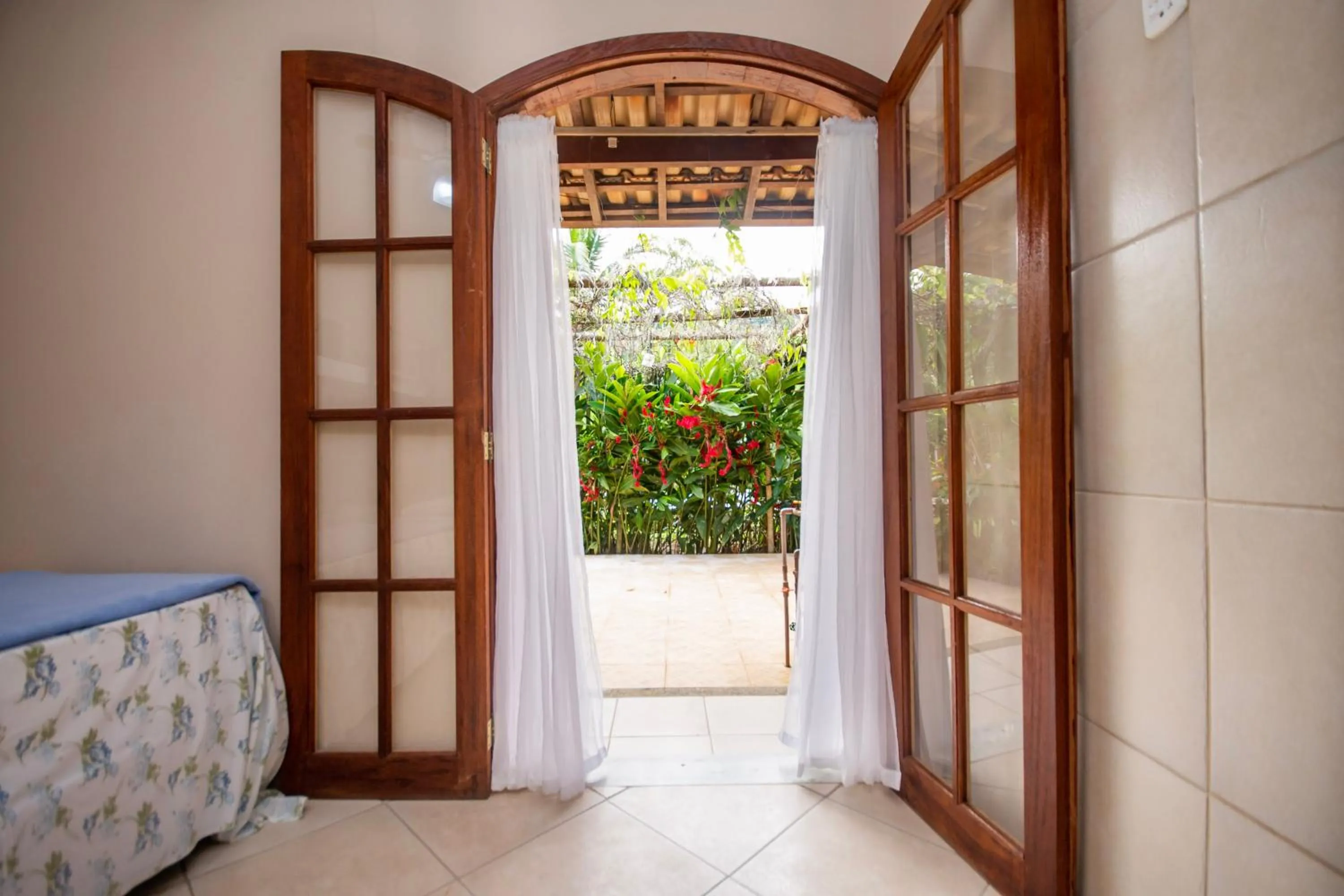 Garden view in Pousada Quatro Estações Paraty