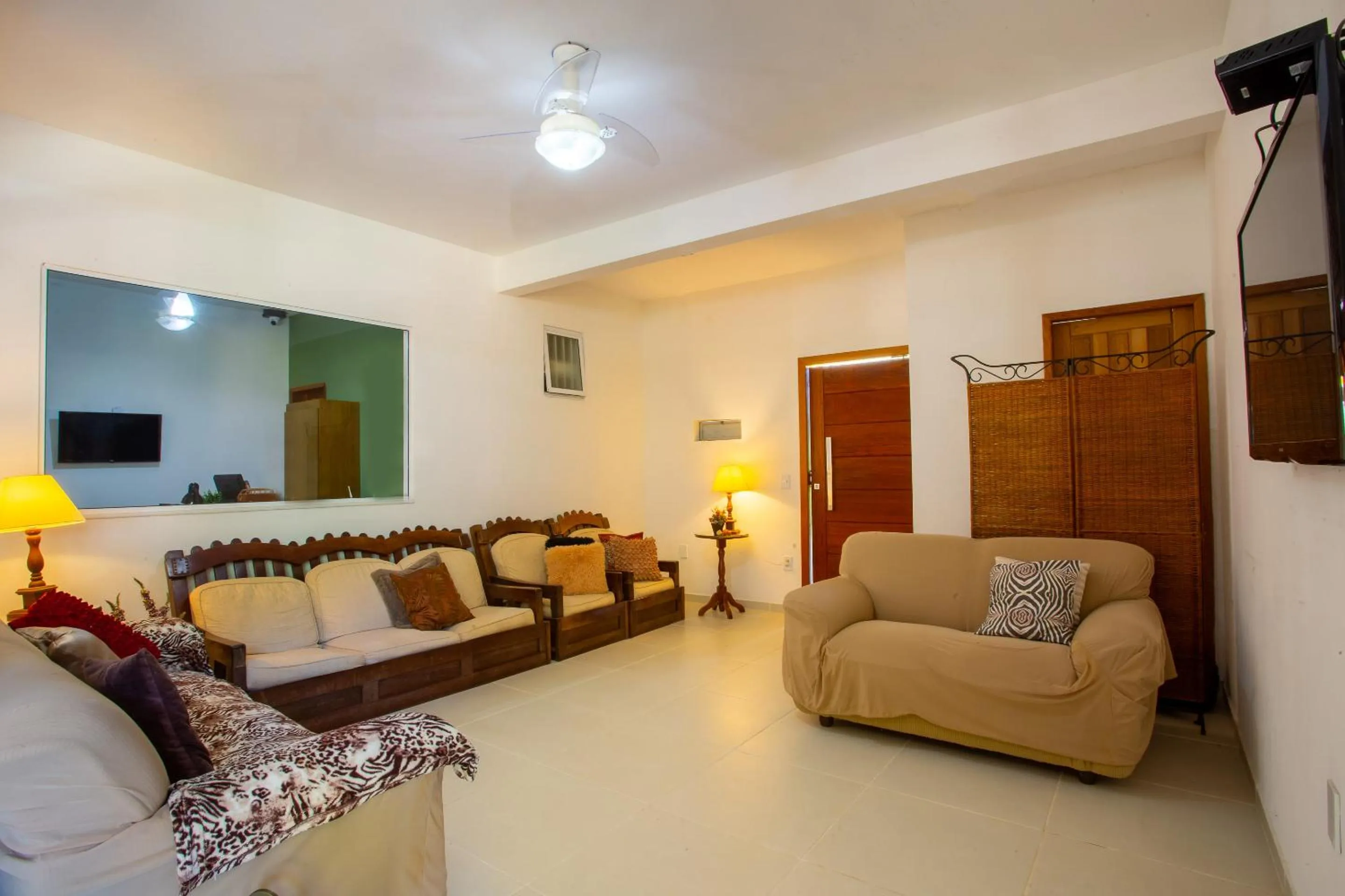 Lobby or reception in Pousada Quatro Estações Paraty