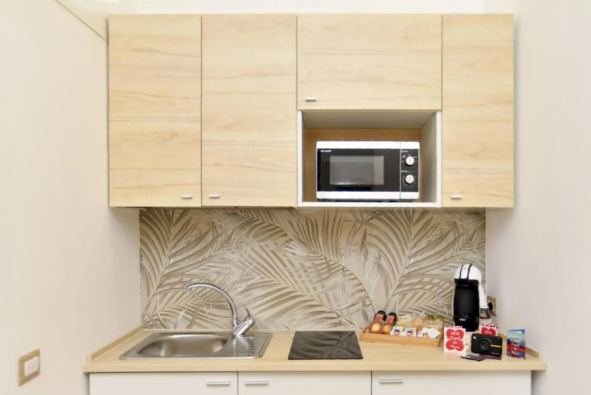 kitchen in B&b Napoli da vivere