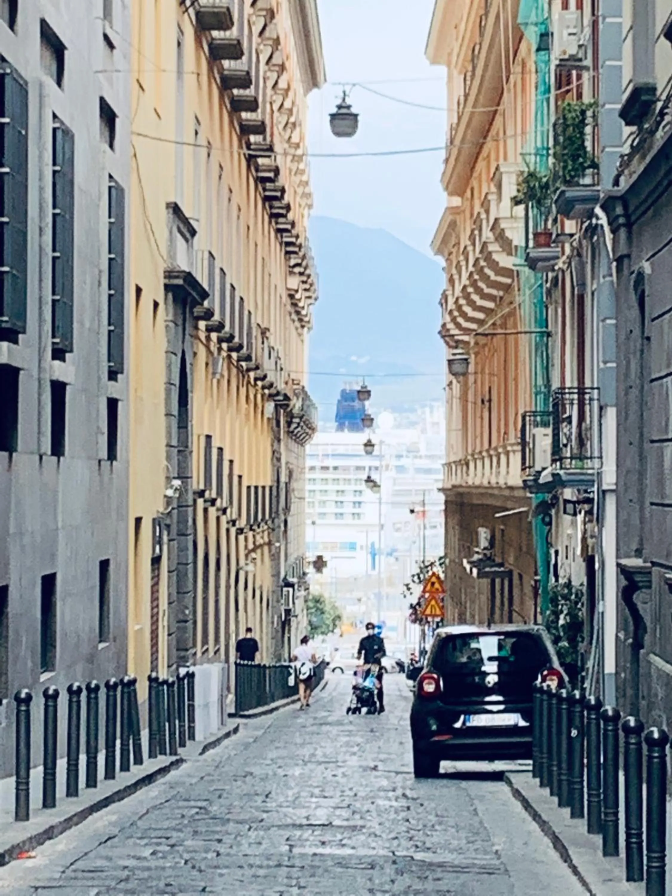 City view in B&b Napoli da vivere