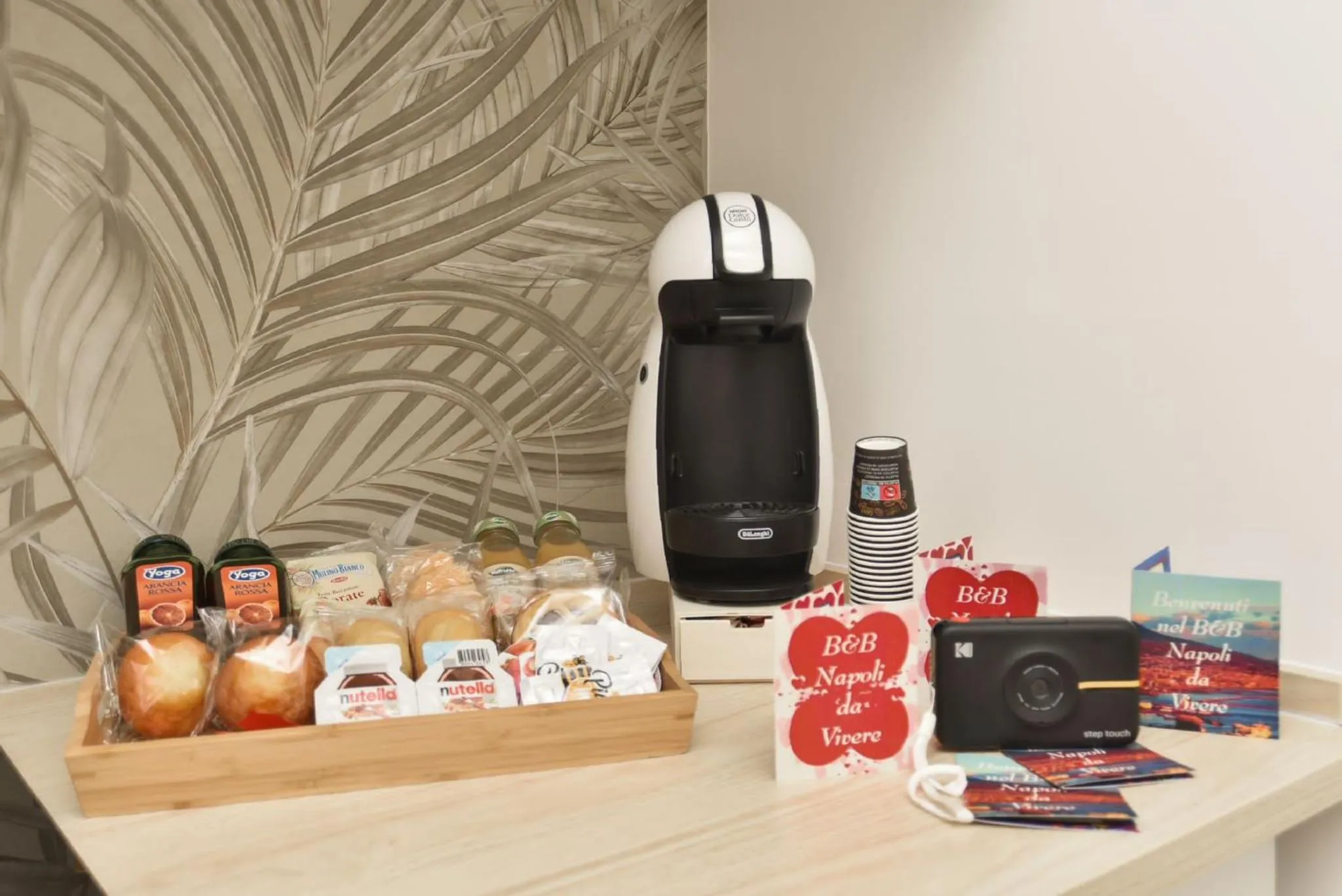 Kitchen or kitchenette in B&b Napoli da vivere