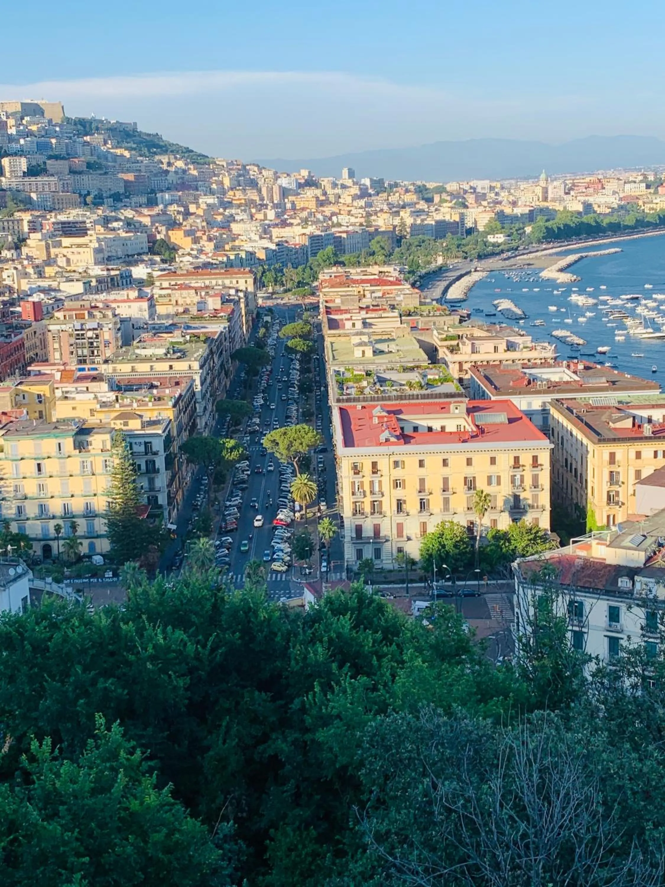 City view in B&b Napoli da vivere