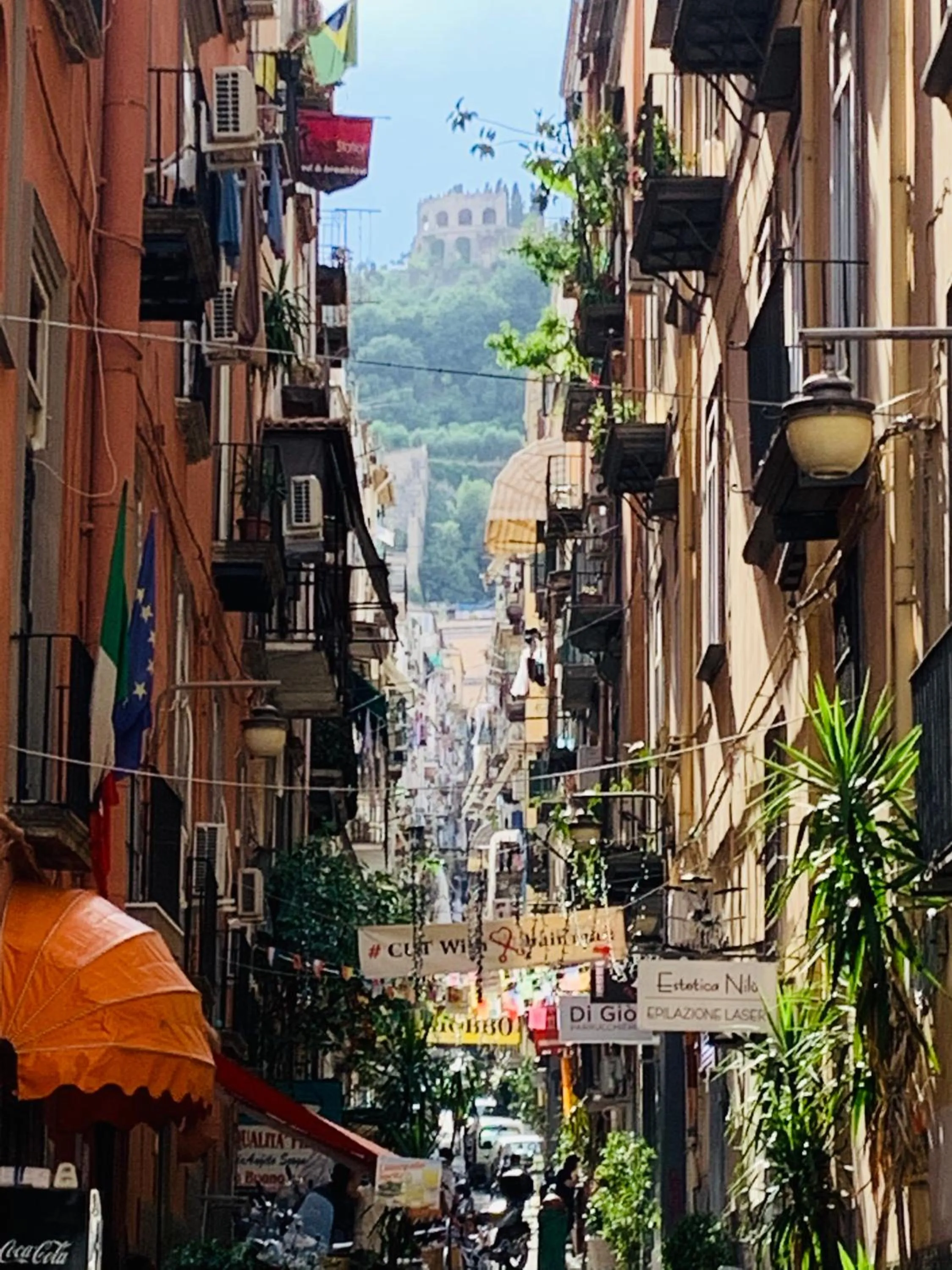 City view in B&b Napoli da vivere