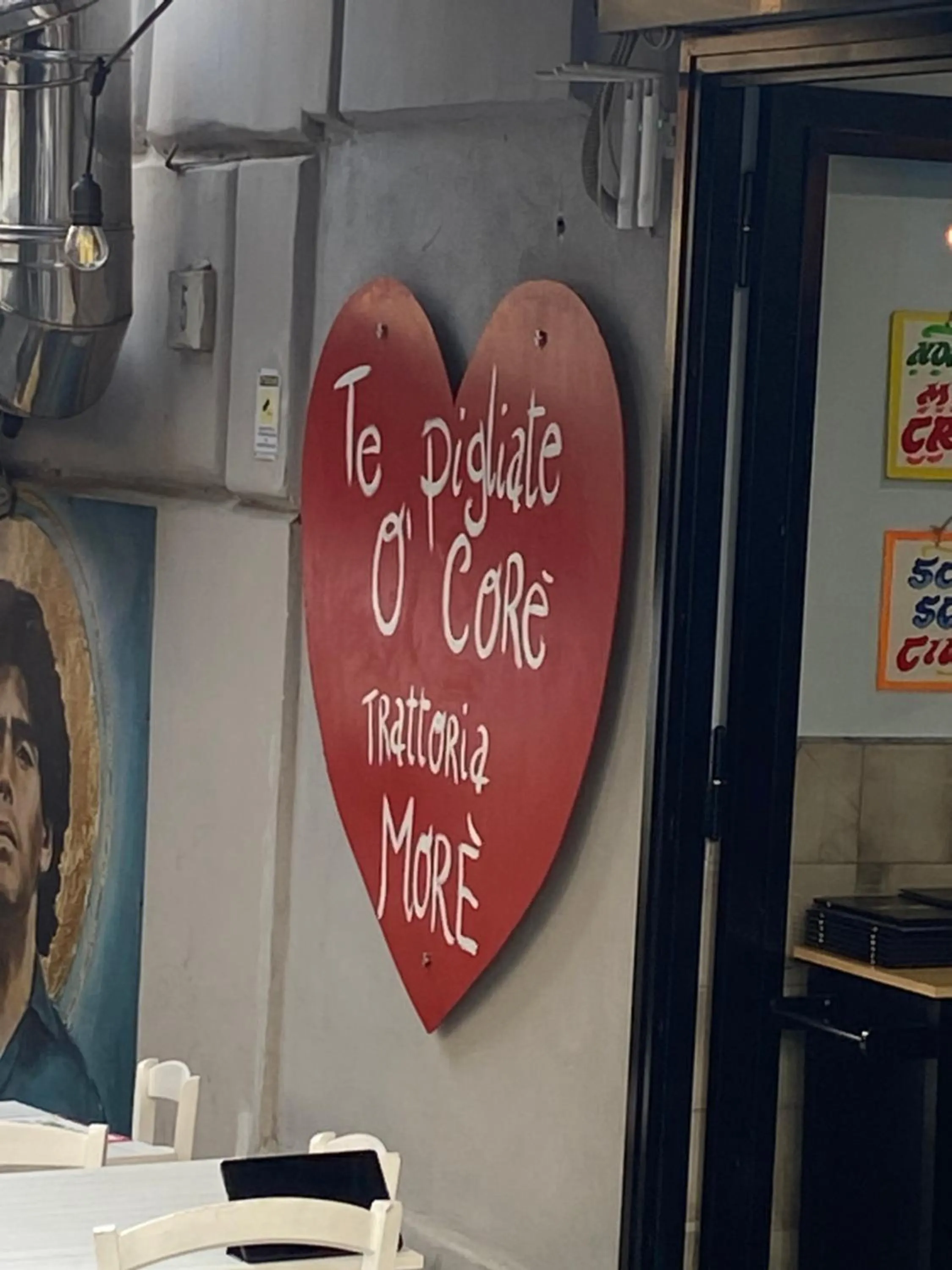 Restaurant/places to eat in B&b Napoli da vivere