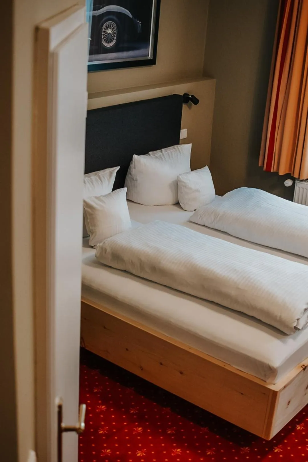 Bed in Hotel Fletzinger