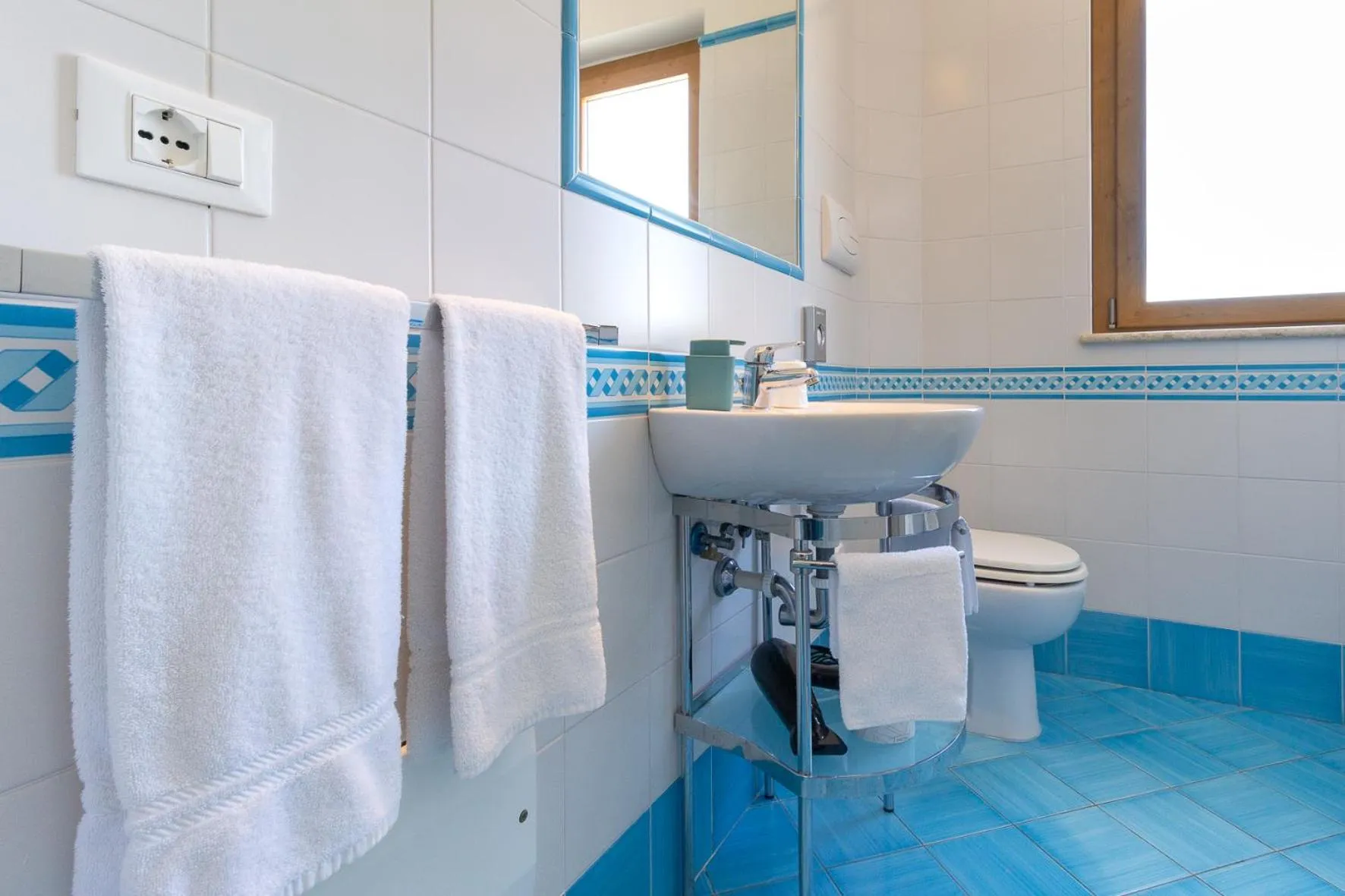 Shower in B&B Sperlonga