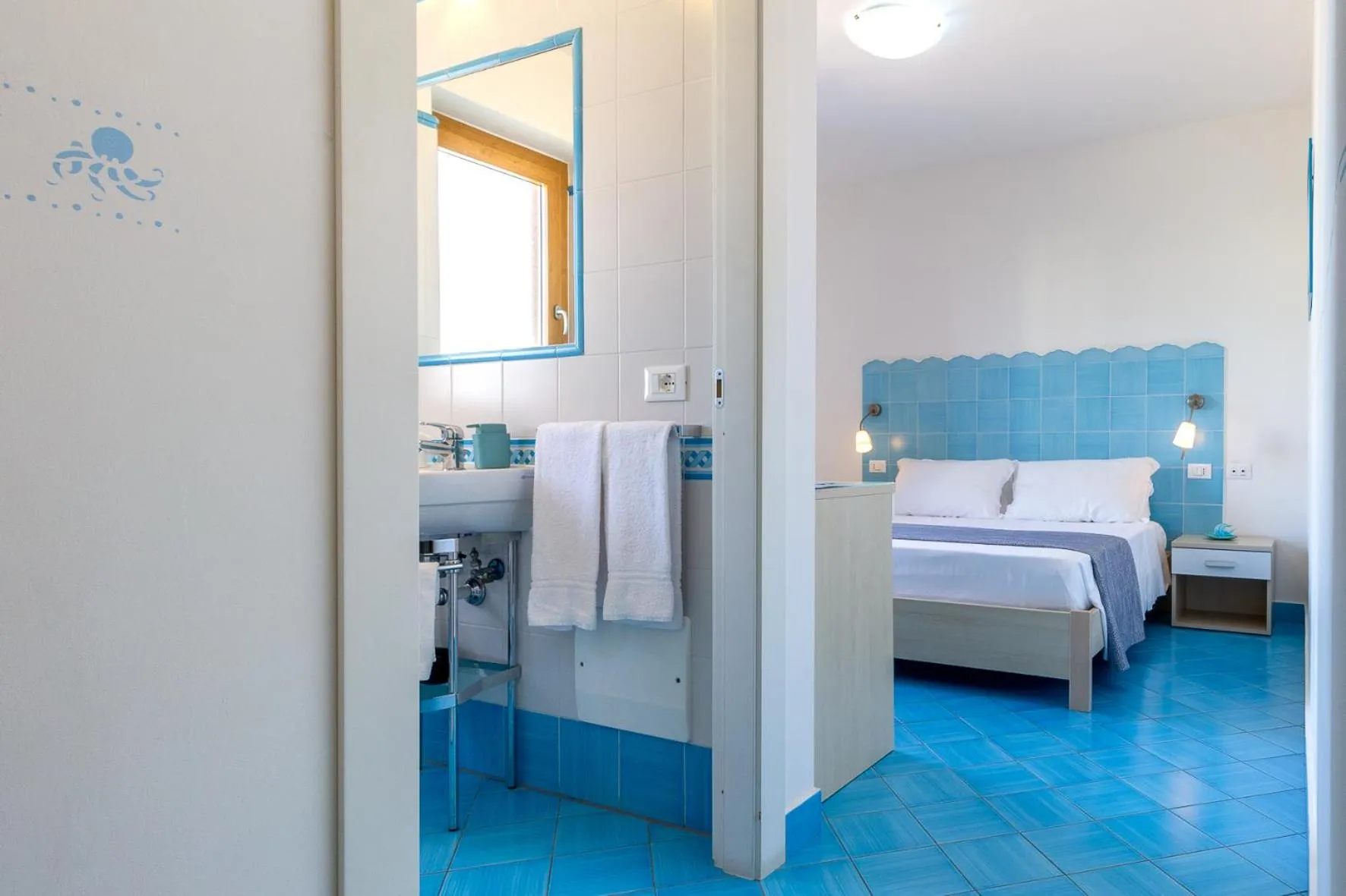 Bed in B&B Sperlonga