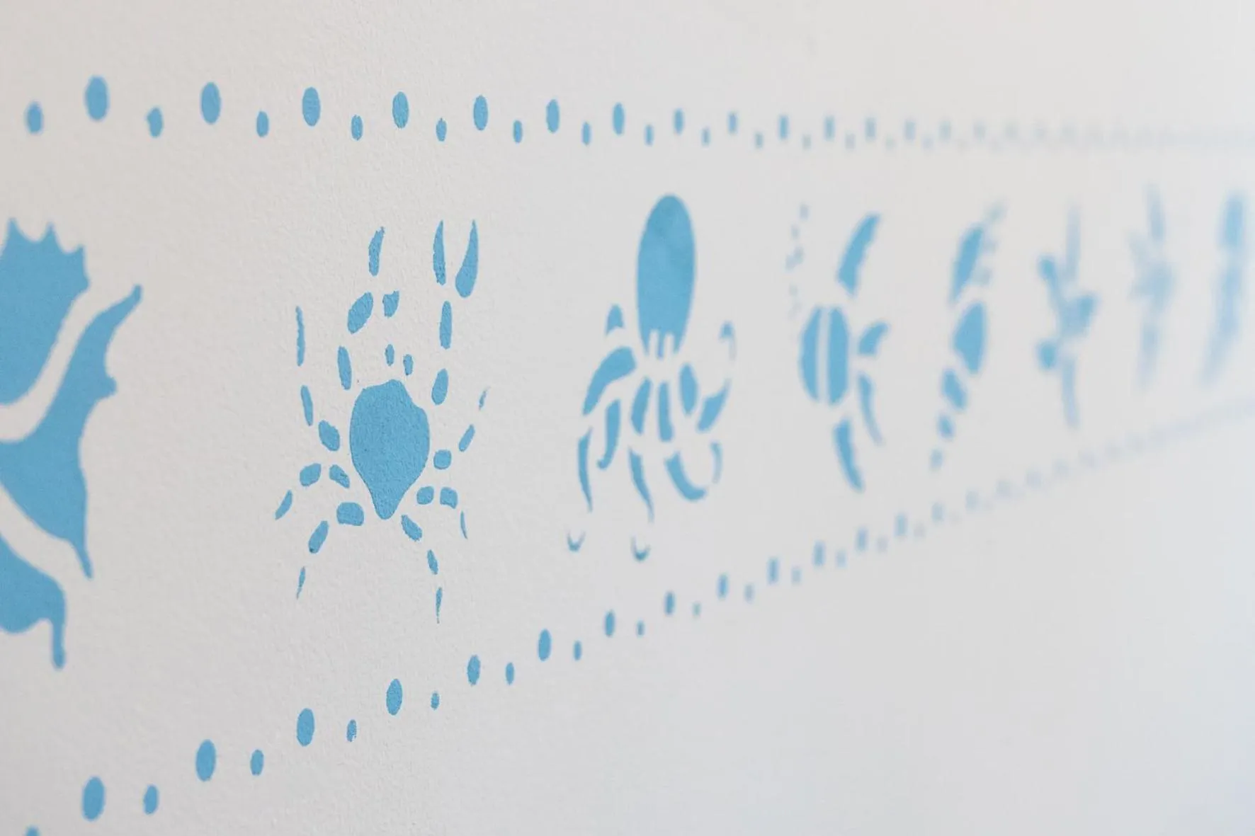 Decorative detail in B&B Sperlonga