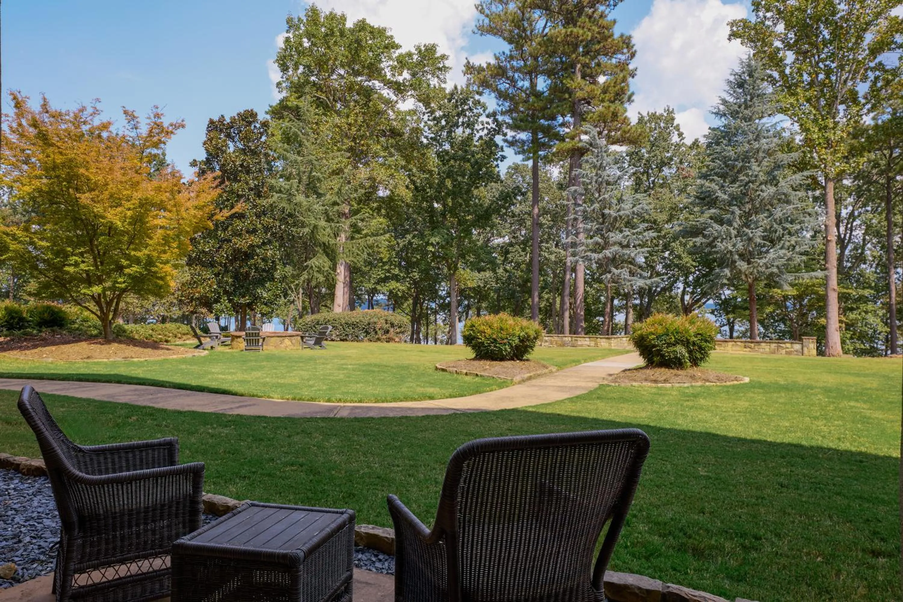 Patio in Lanier Islands Legacy Lodge