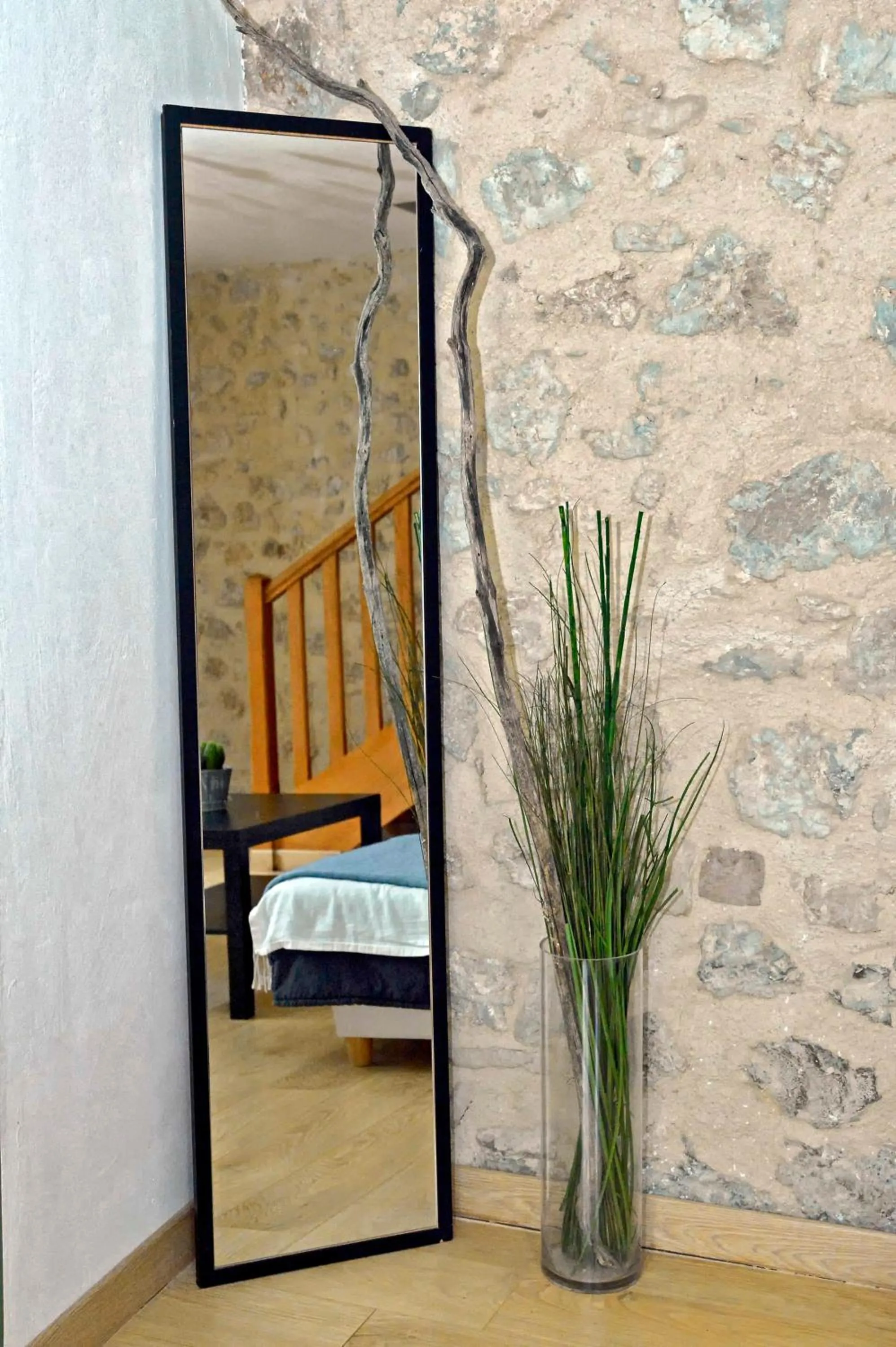 Living room, Bed in Malia - Chambres d'hôtes & Gîte