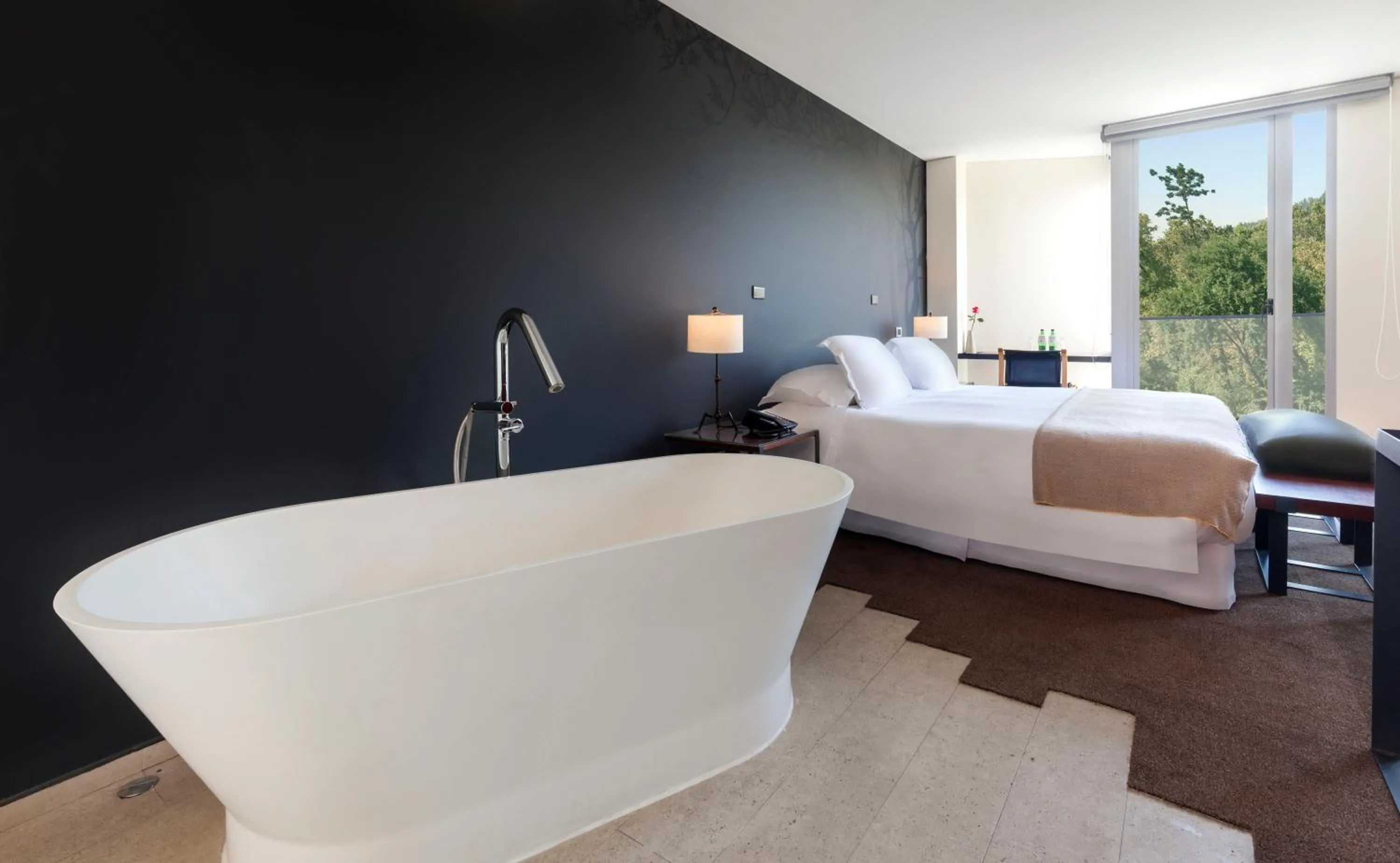 Decorative detail, Bed in Hotel Ismael