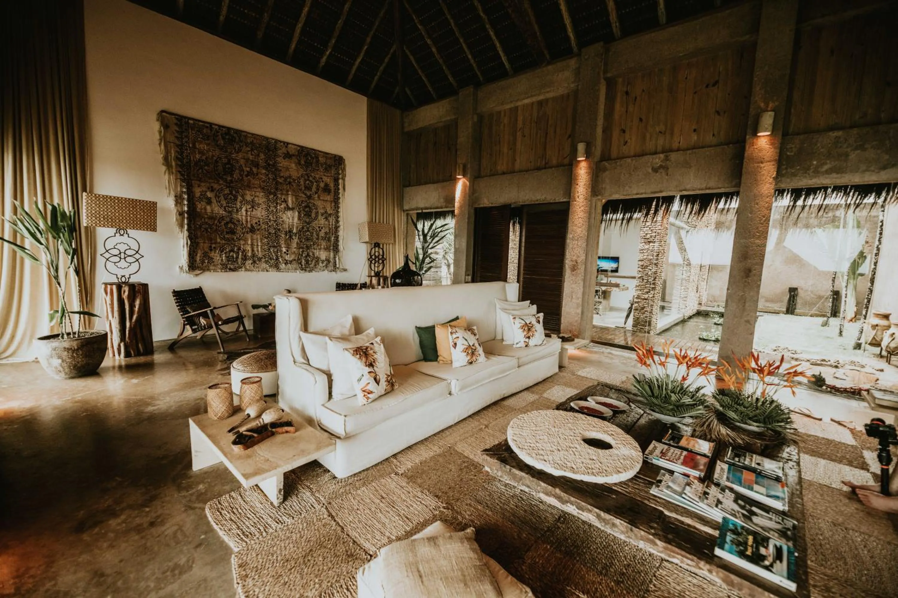 Lobby or reception in Kenoa Exclusive Beach Spa & Resort