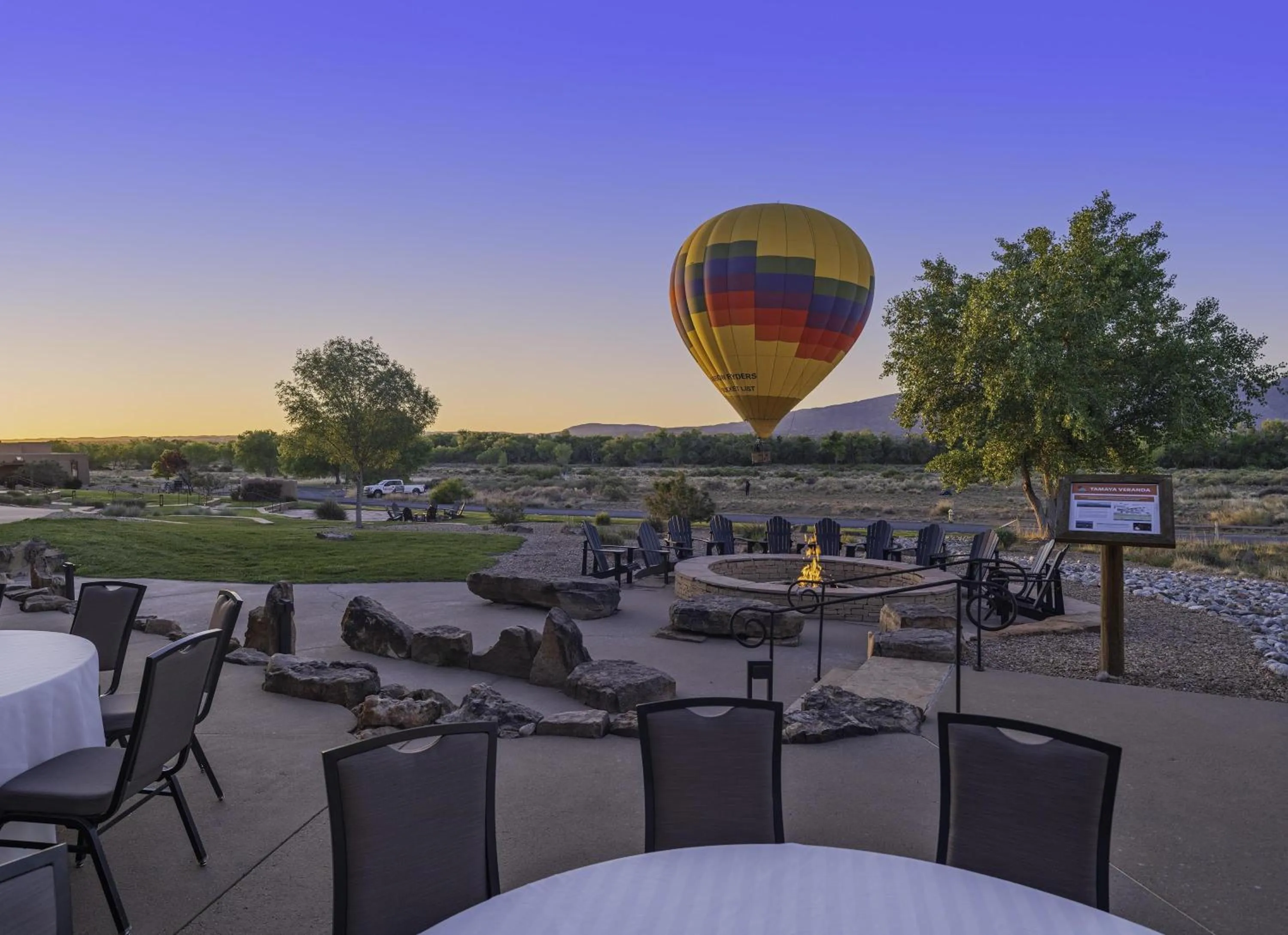 Patio in Hyatt Regency Tamaya South Santa Fe