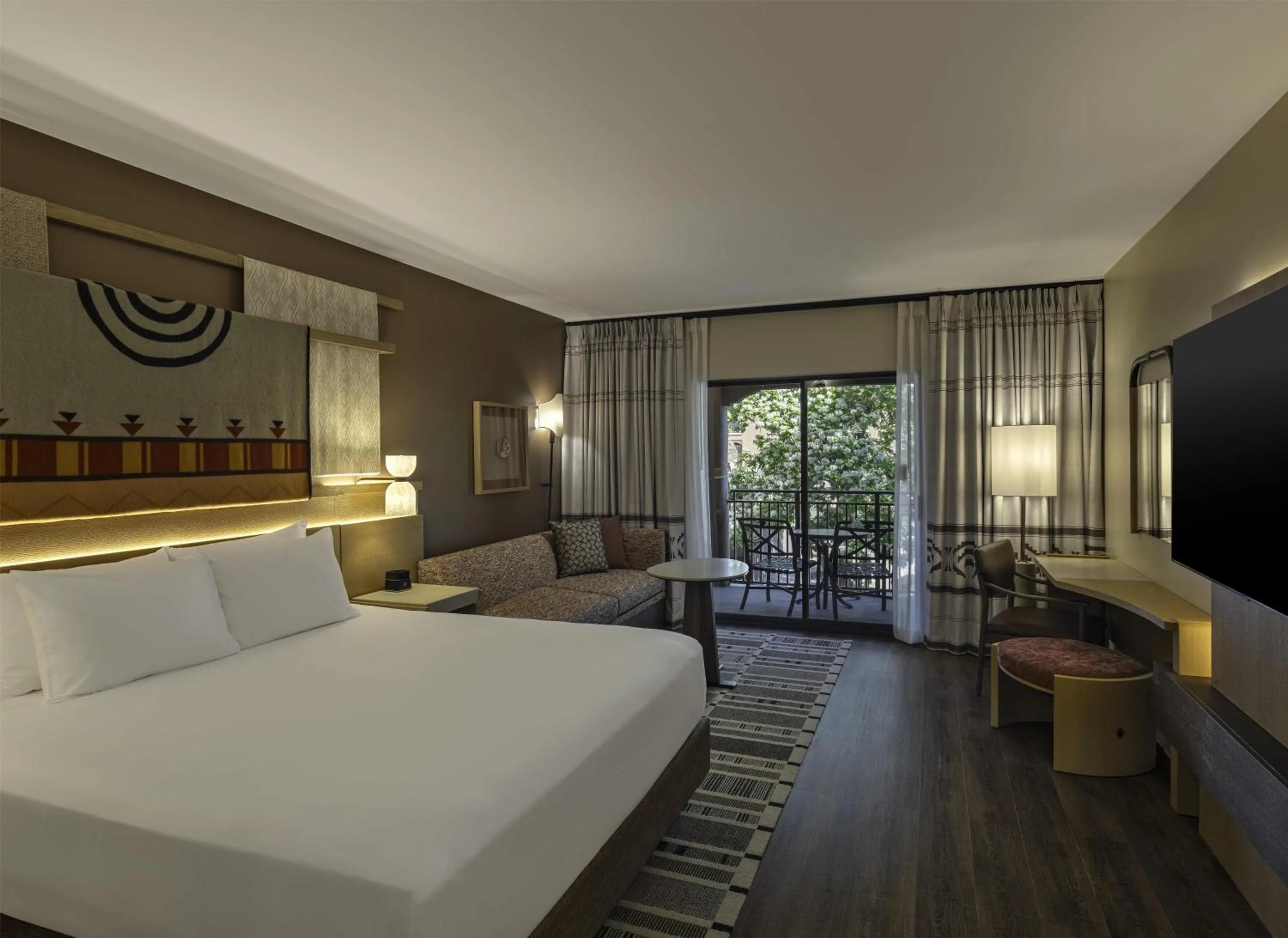 Bedroom, Bed in Hyatt Regency Tamaya South Santa Fe