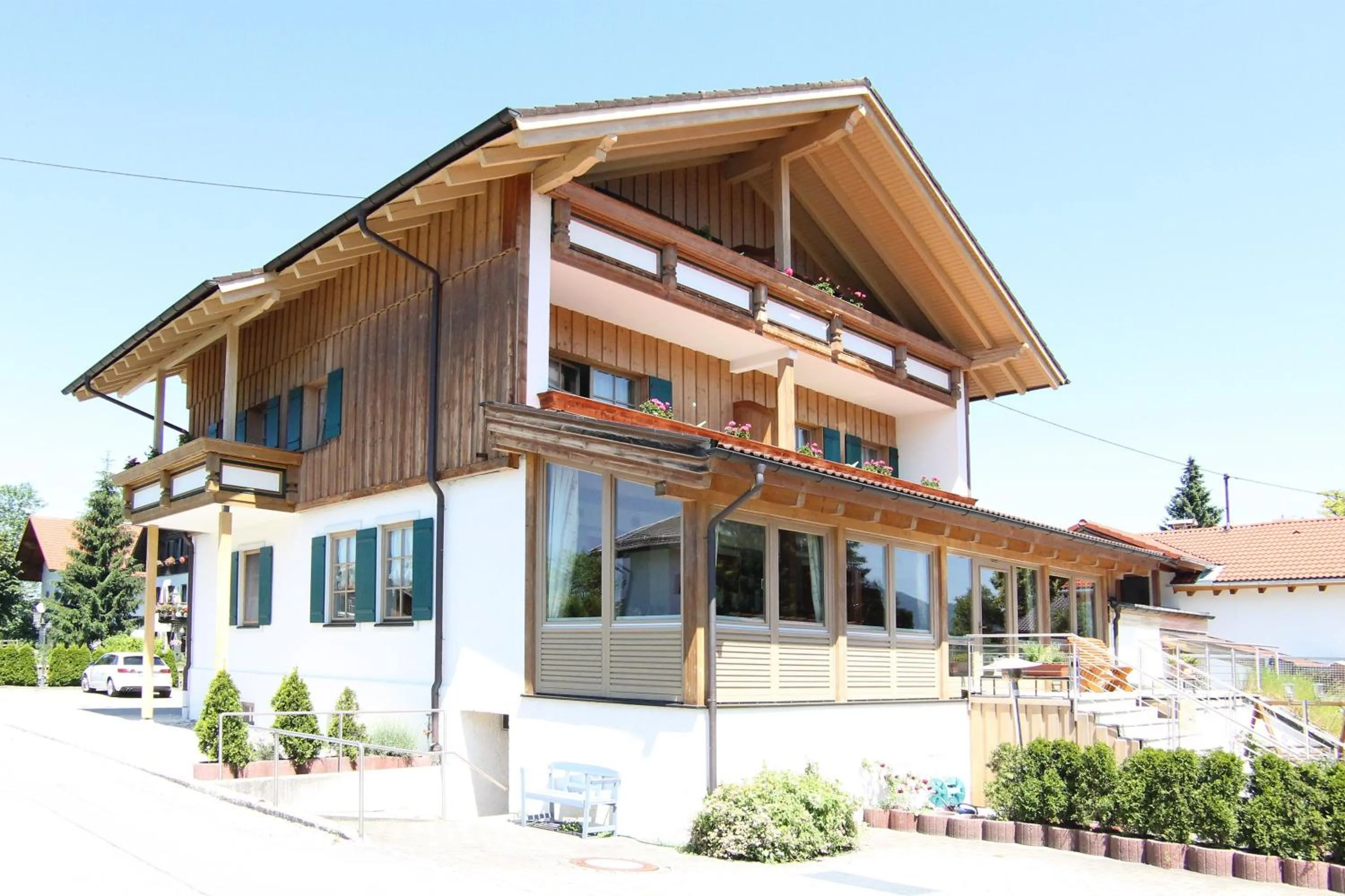 Property building in Landhotel Guglhupf