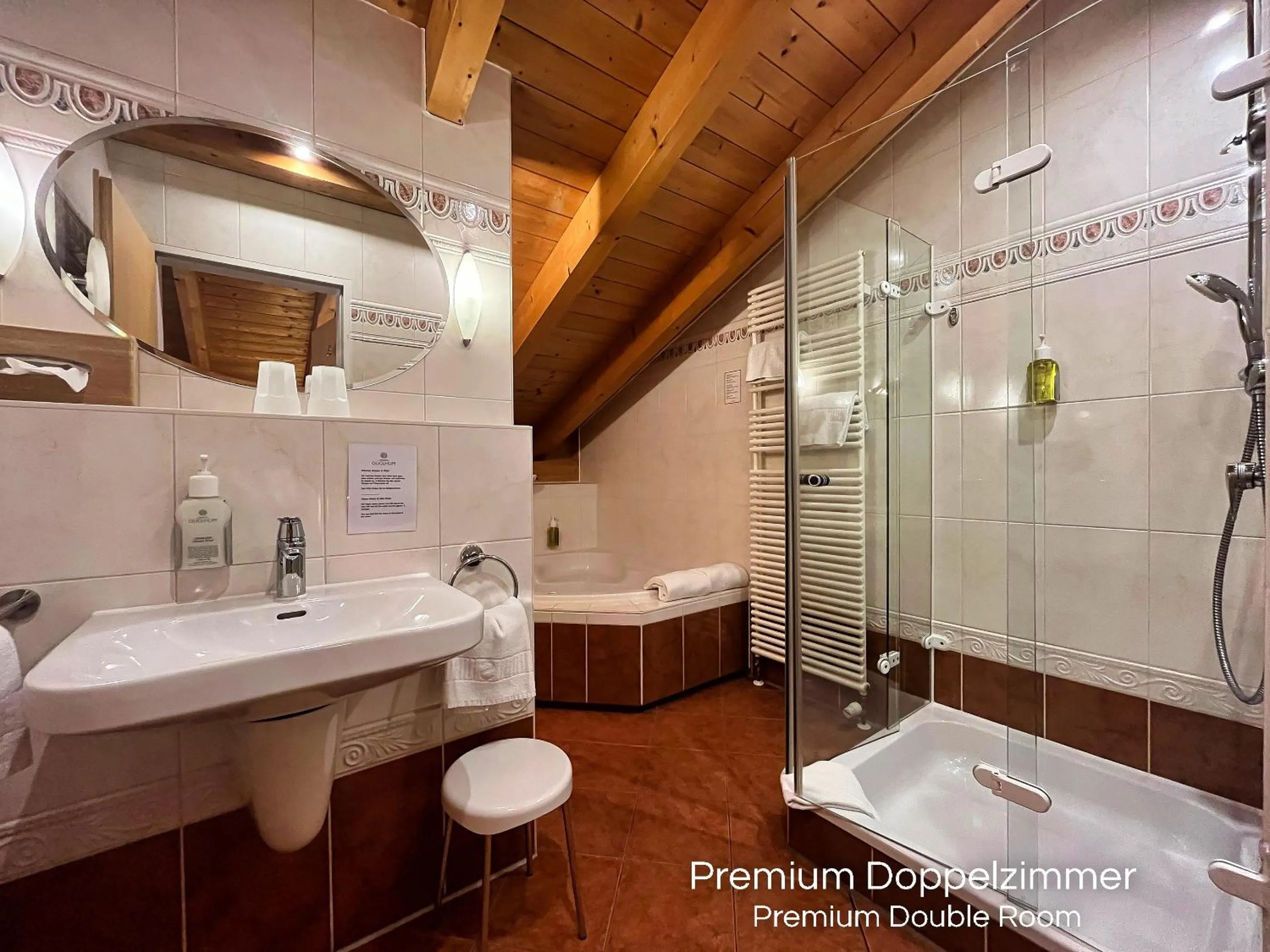 Bathroom in Landhotel Guglhupf