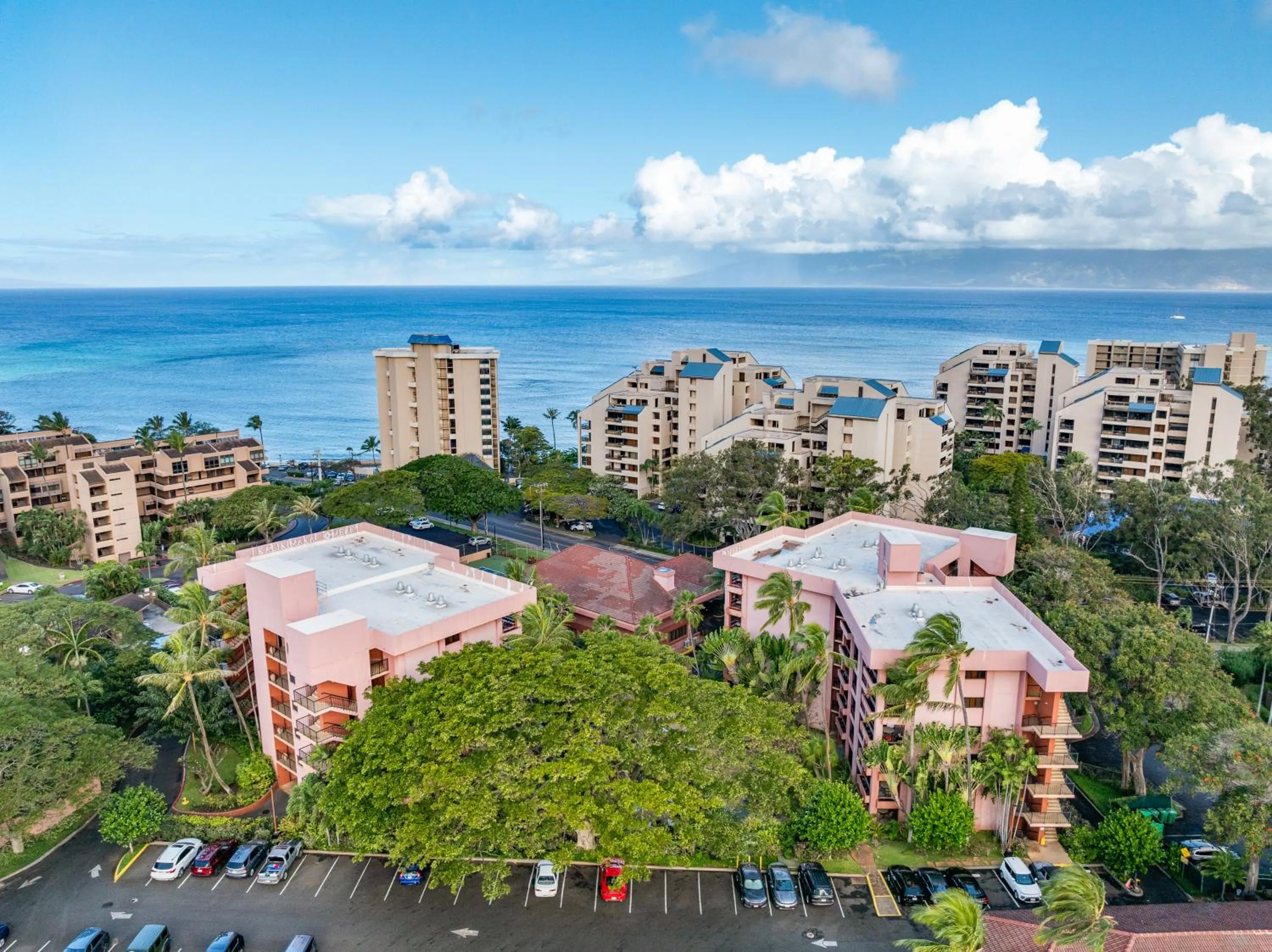 Property building in Kahana Falls Resort