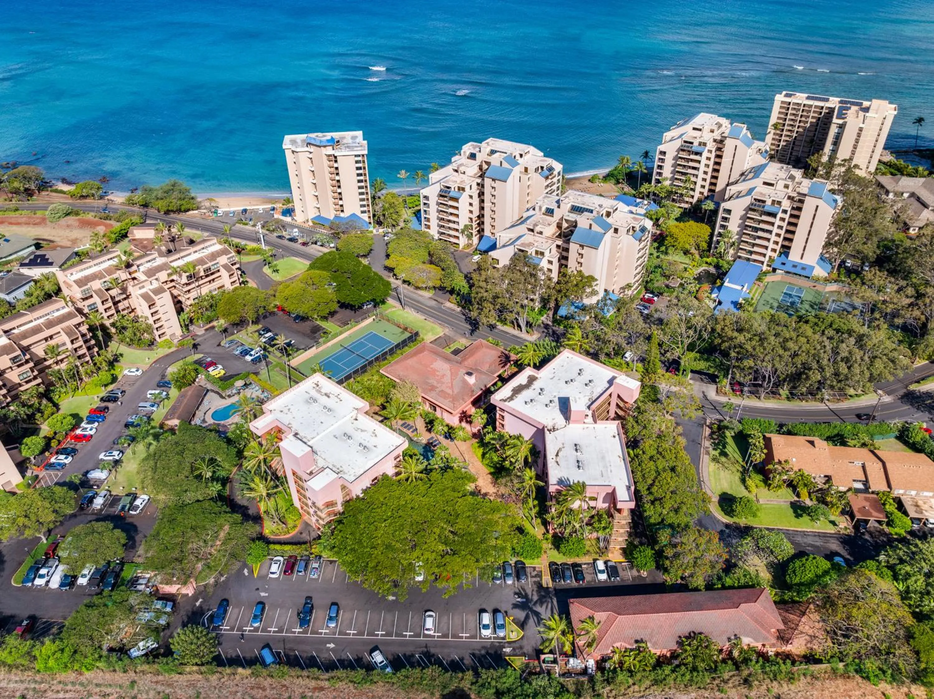 Property building in Kahana Falls Resort