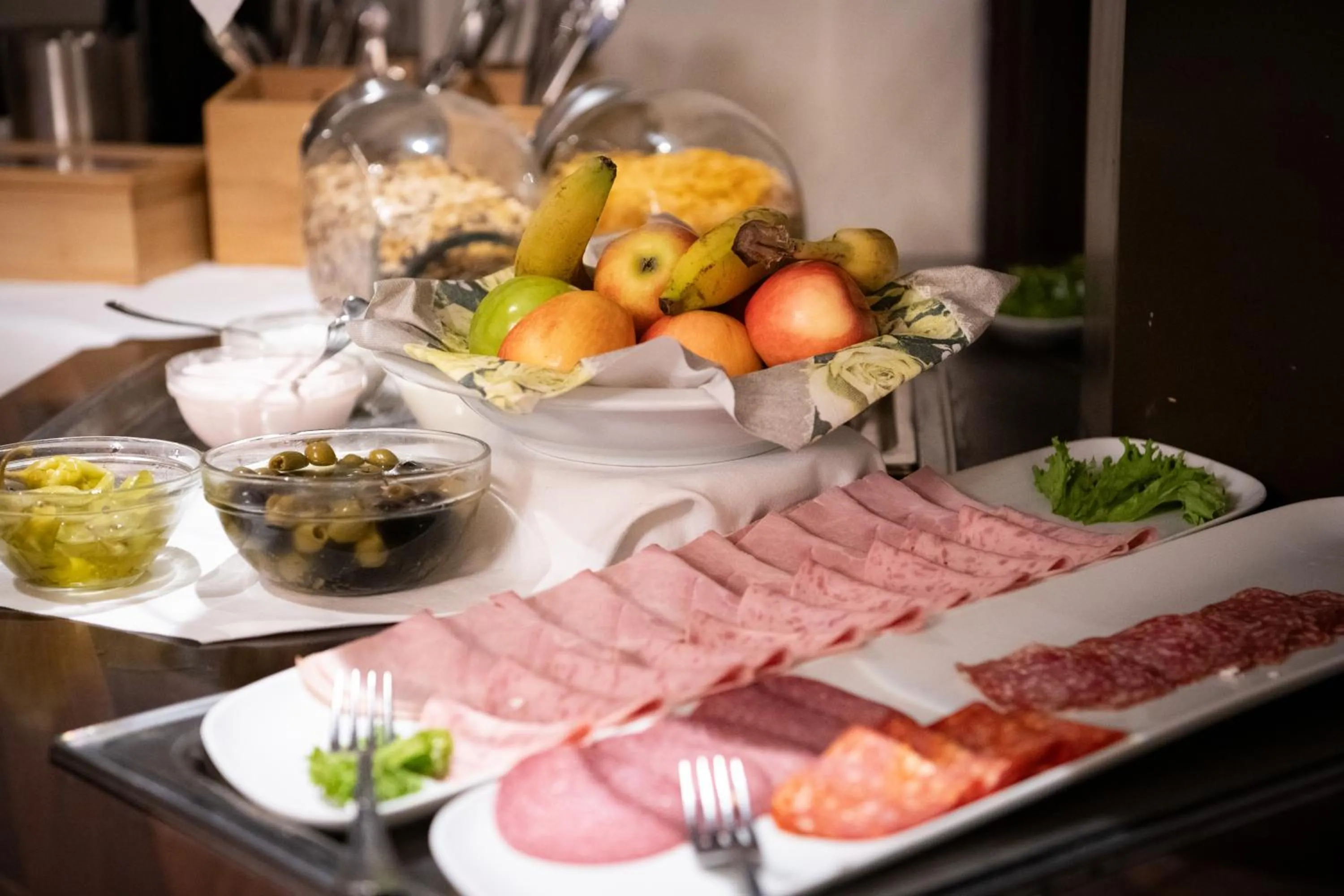 Food and drinks in Hotel Zu den Drei Kronen