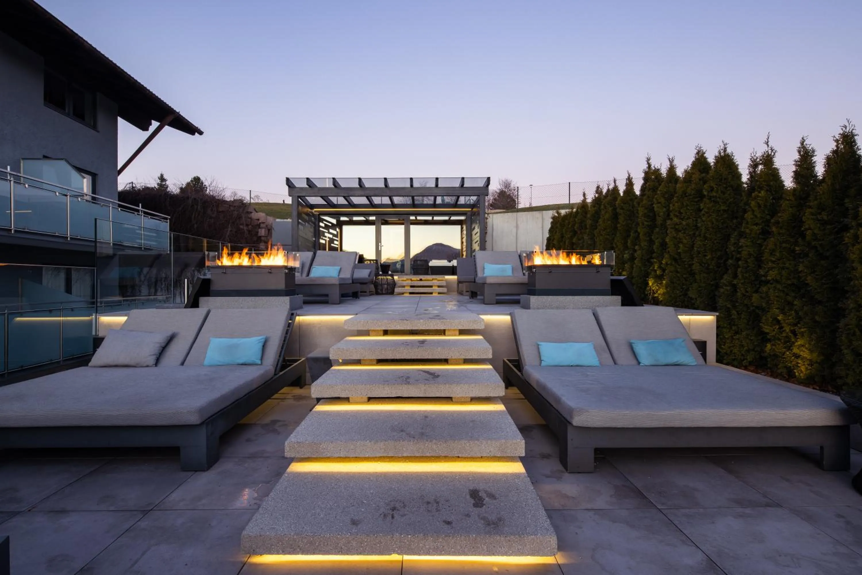 Spa and wellness centre/facilities in Hotel am Hopfensee