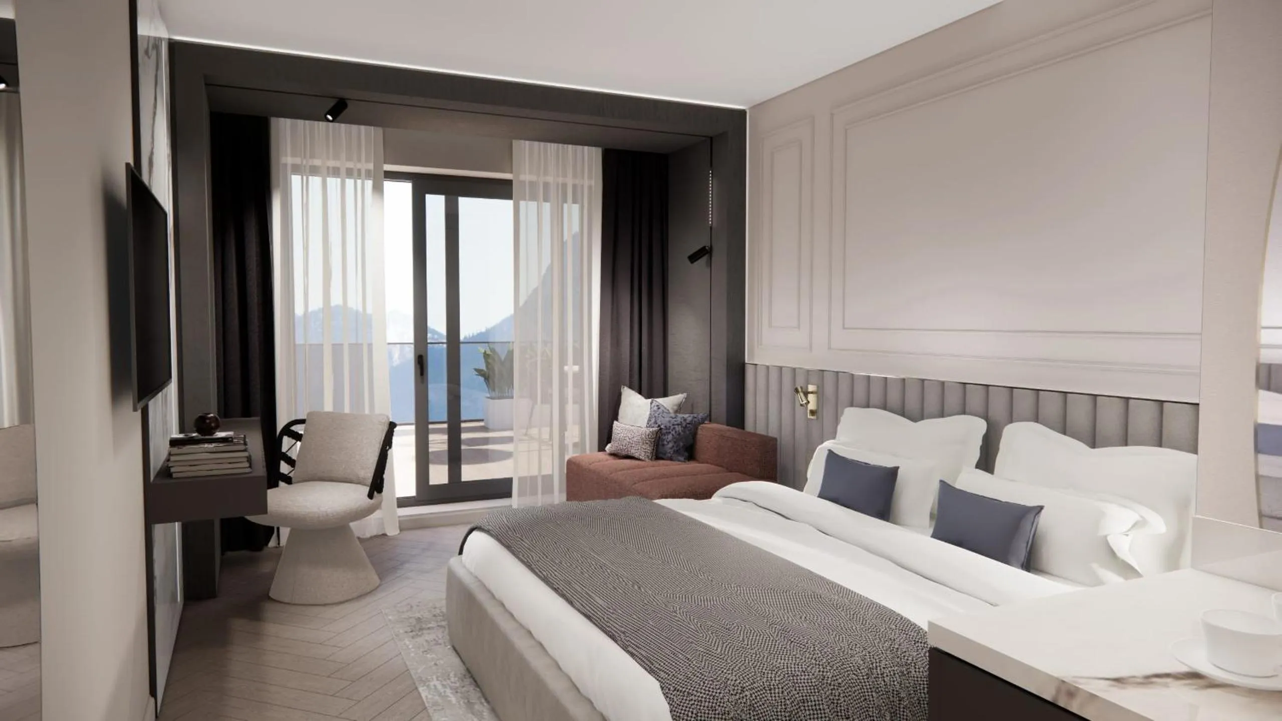 Bed in Hotel am Hopfensee