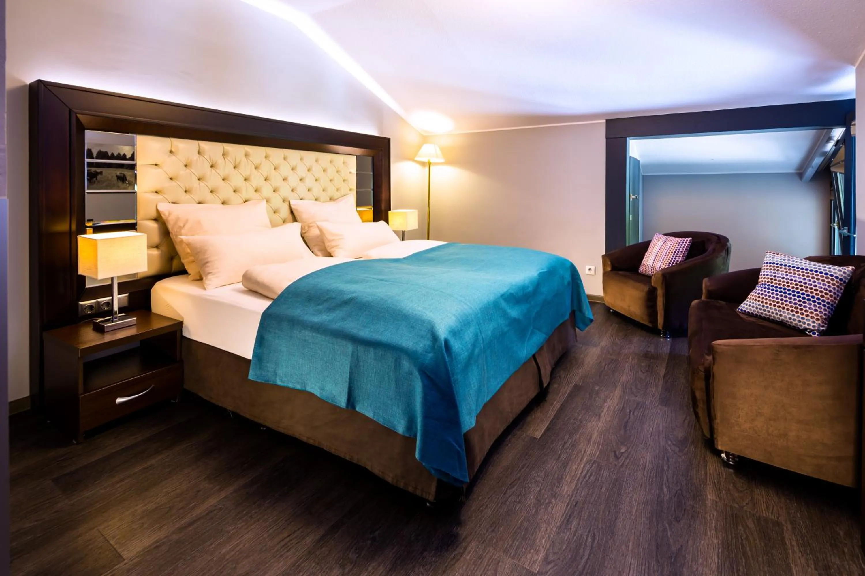 Bed in Hotel am Hopfensee