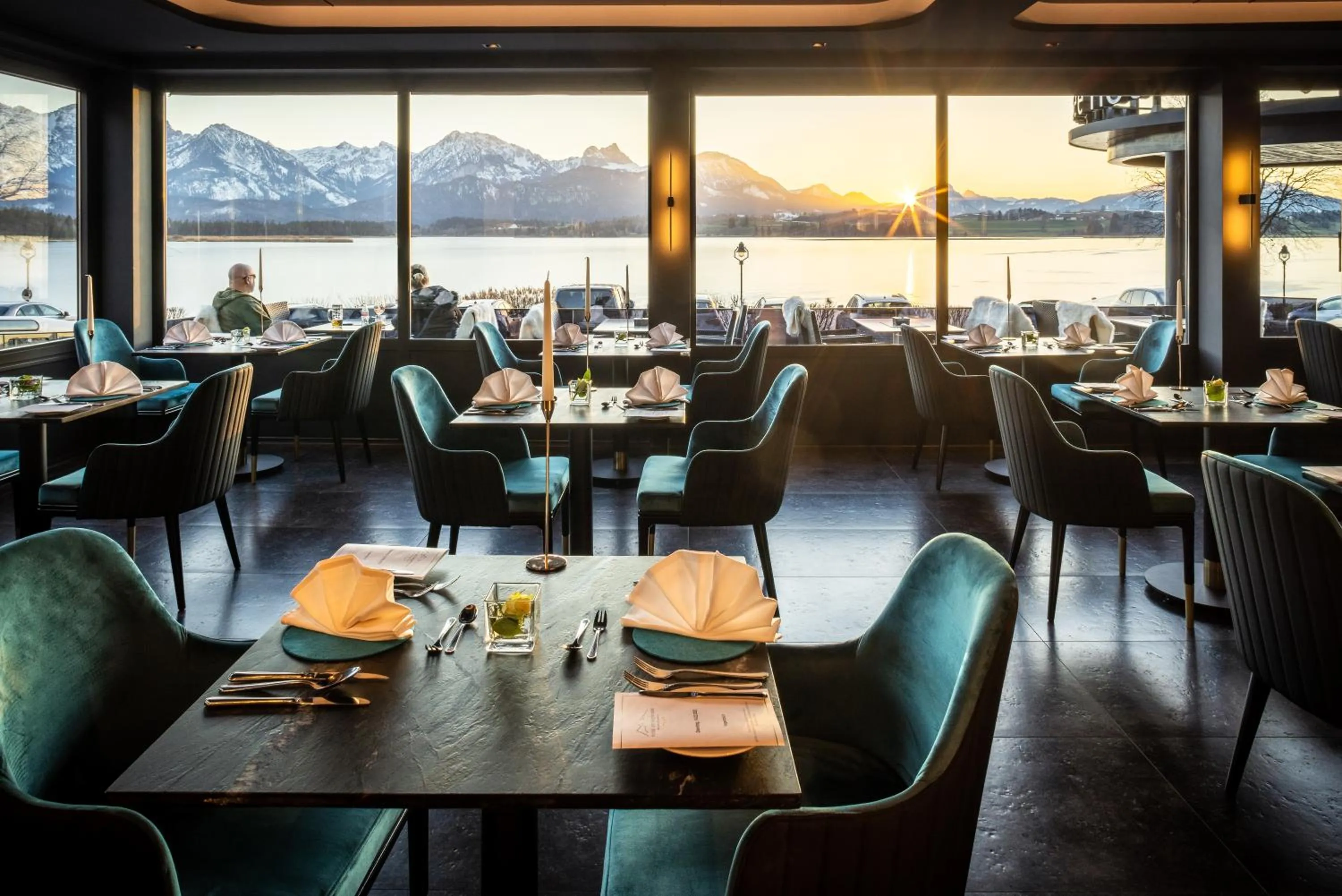 Restaurant/places to eat in Hotel am Hopfensee