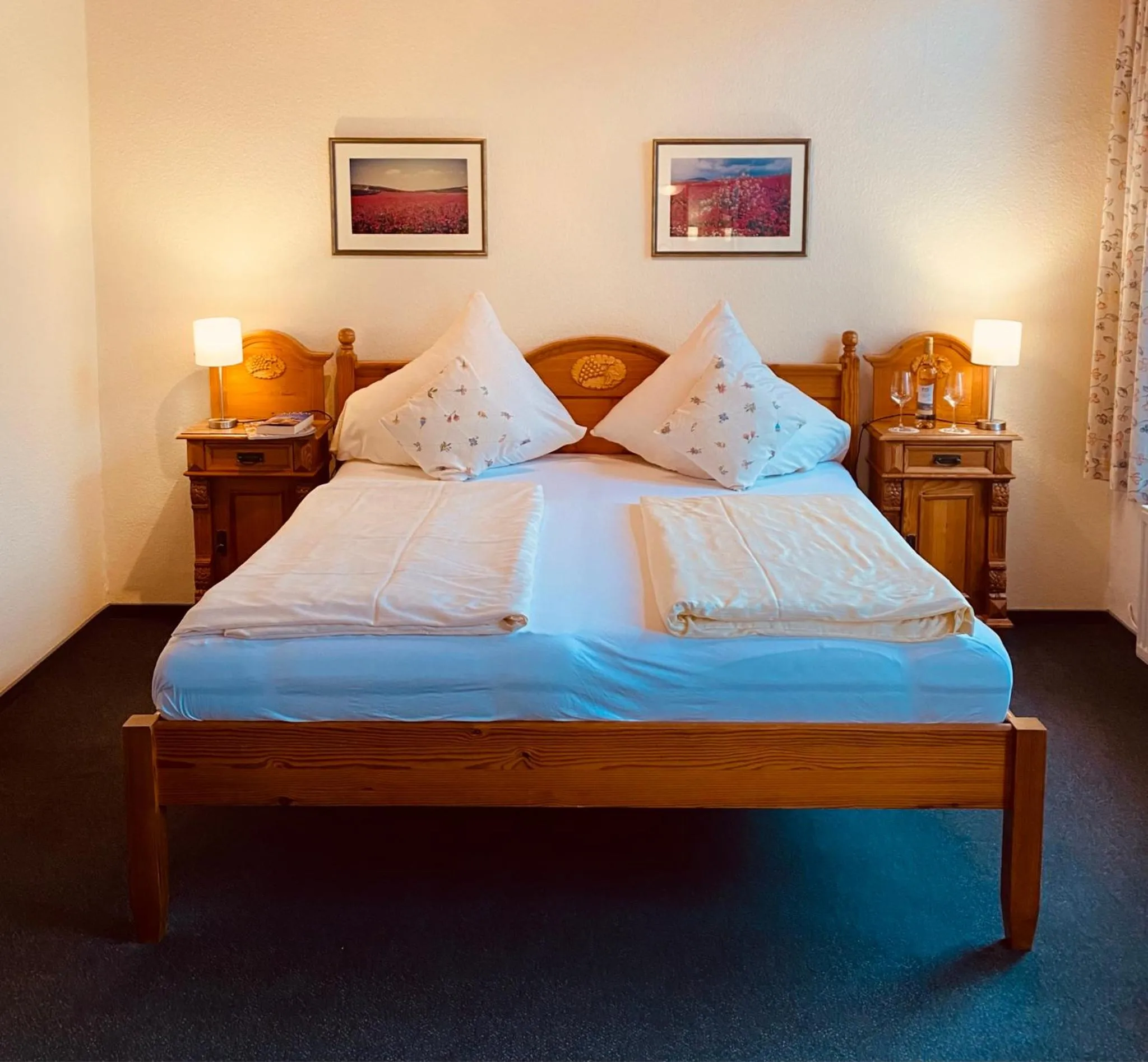 Double Room with River and Castle View in Hotel Hieronimi