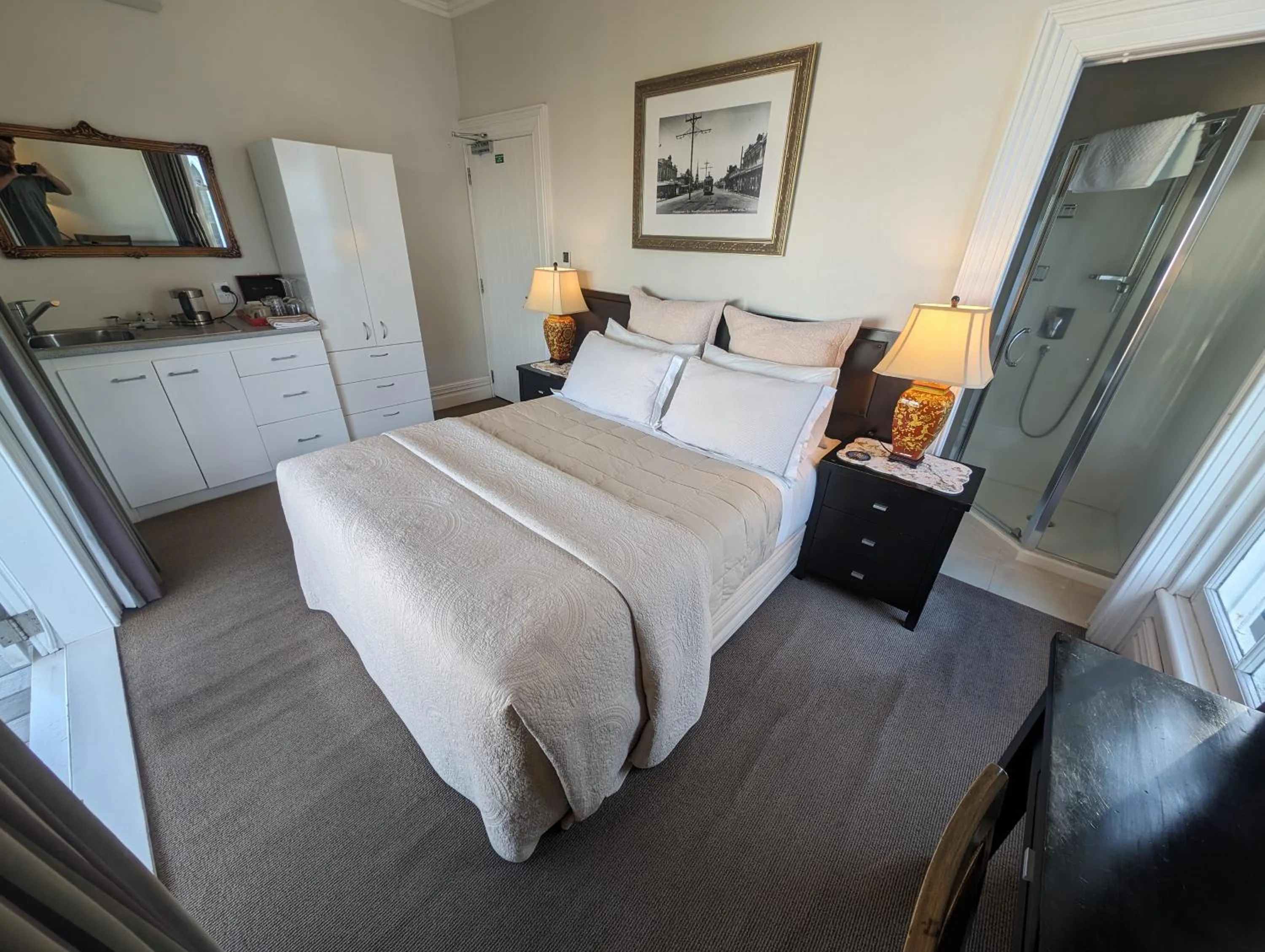 Bed in Ponsonby Manor