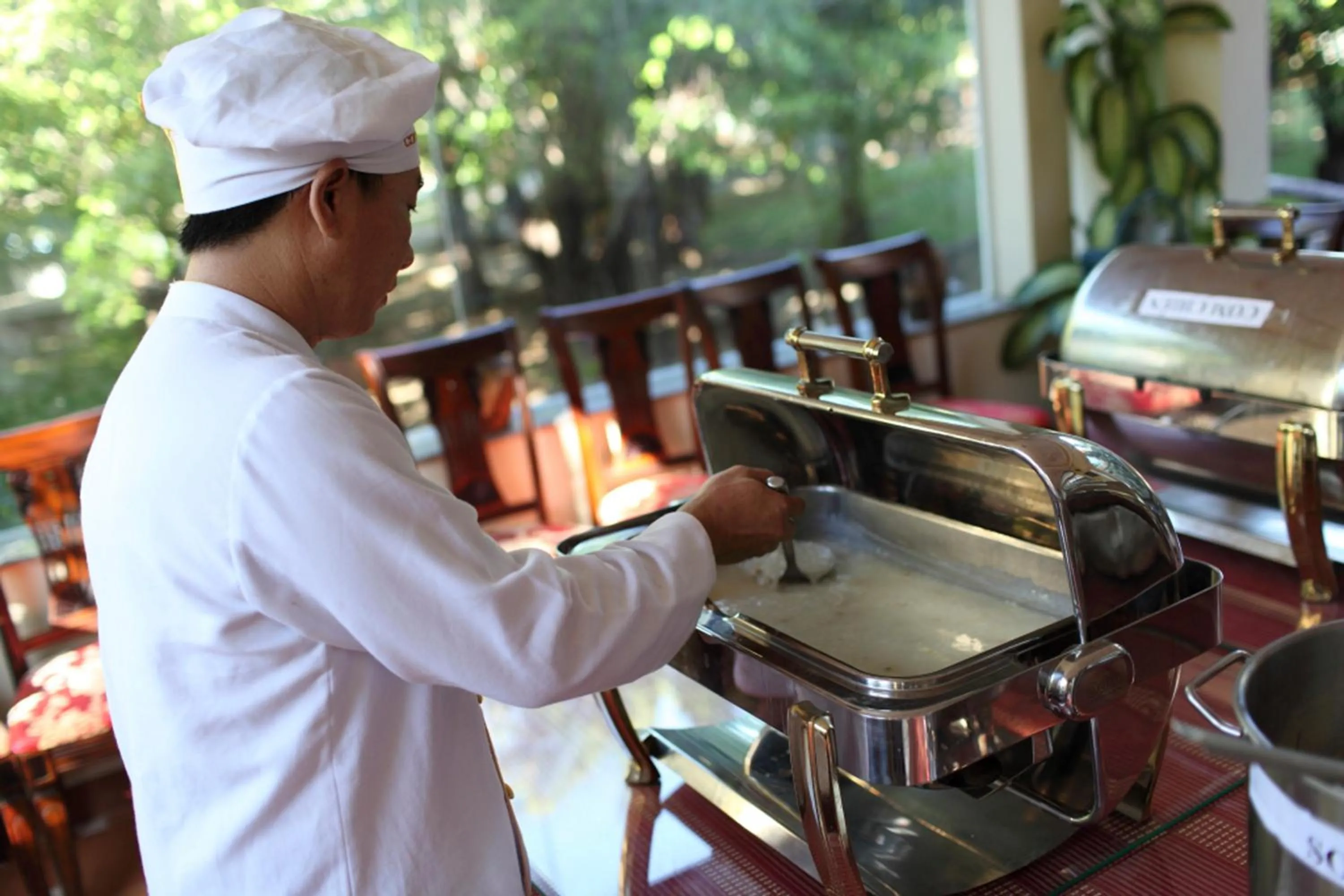 Staff in Gold Rooster Resort