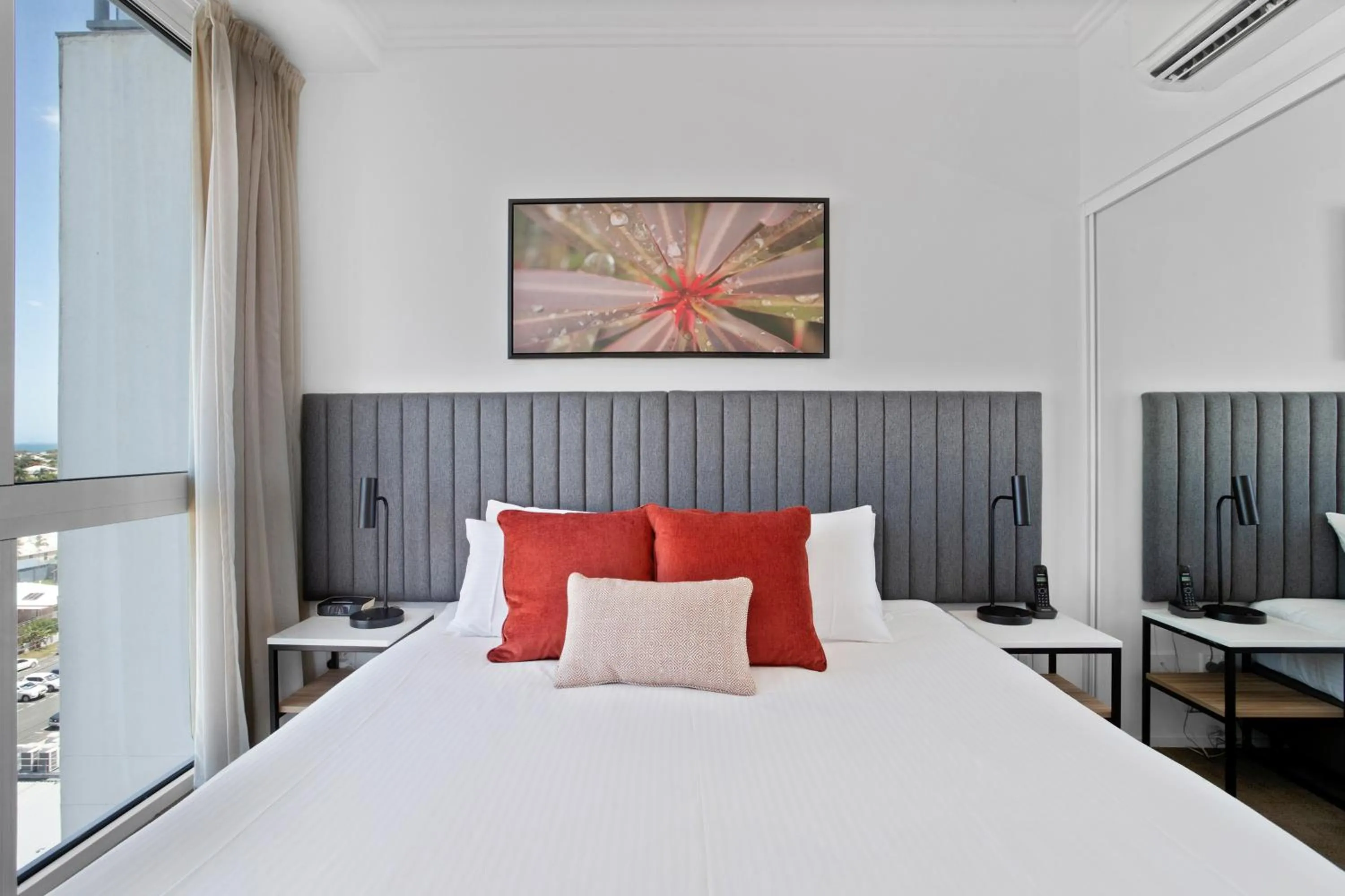 Natural landscape, Bed in Quest Mackay on Gordon