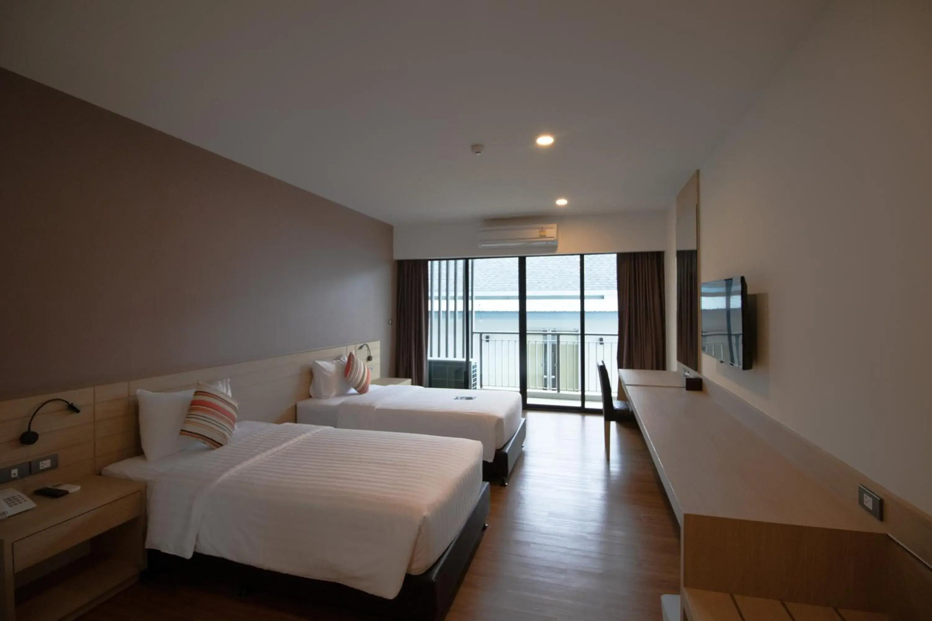 Twin Room in Phavina Hotel & Grand Boutique Rayong Twin Room in Phavina Hotel & Grand Boutique Rayong