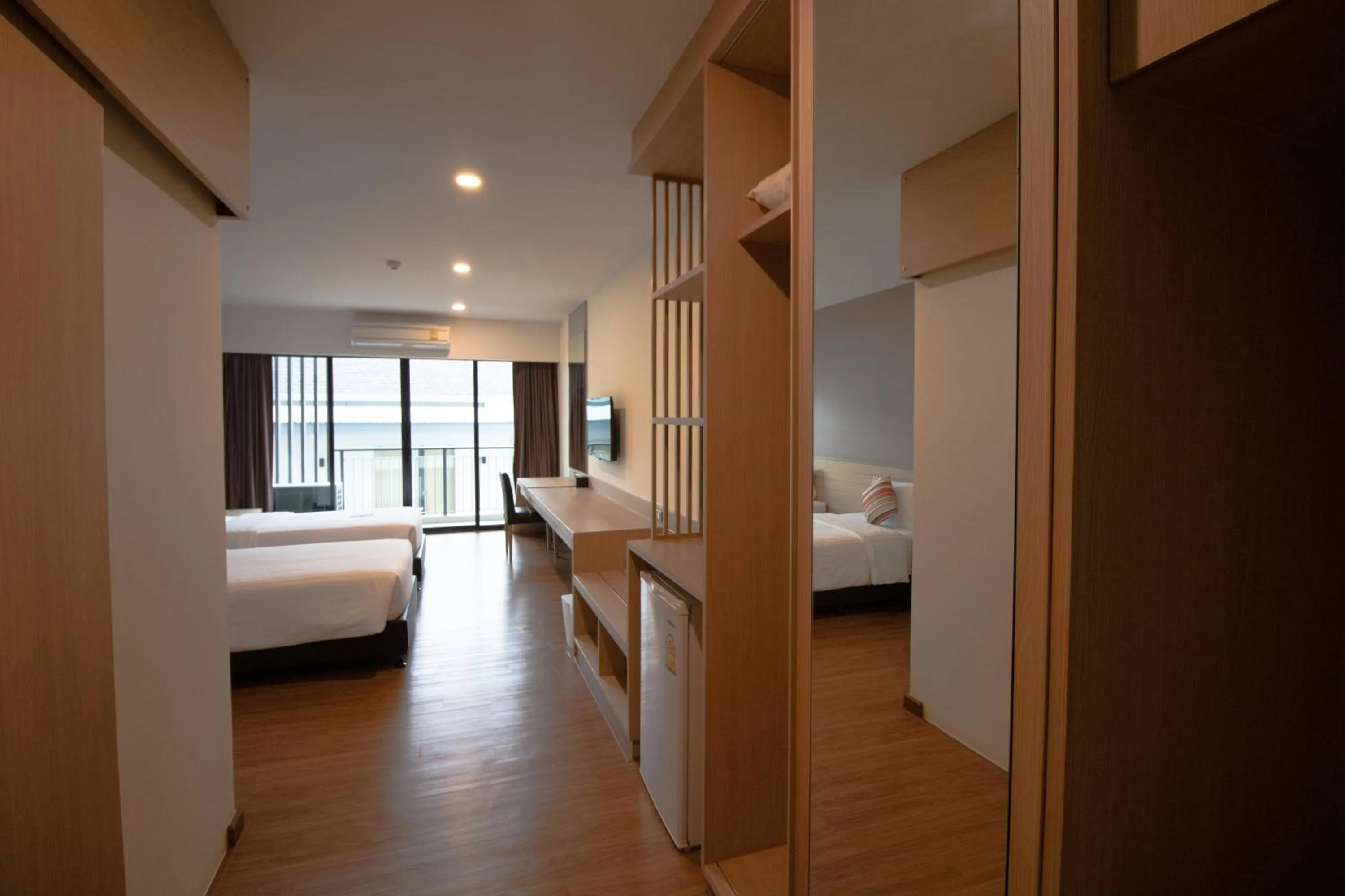 Bed in Phavina Hotel & Grand Boutique Rayong