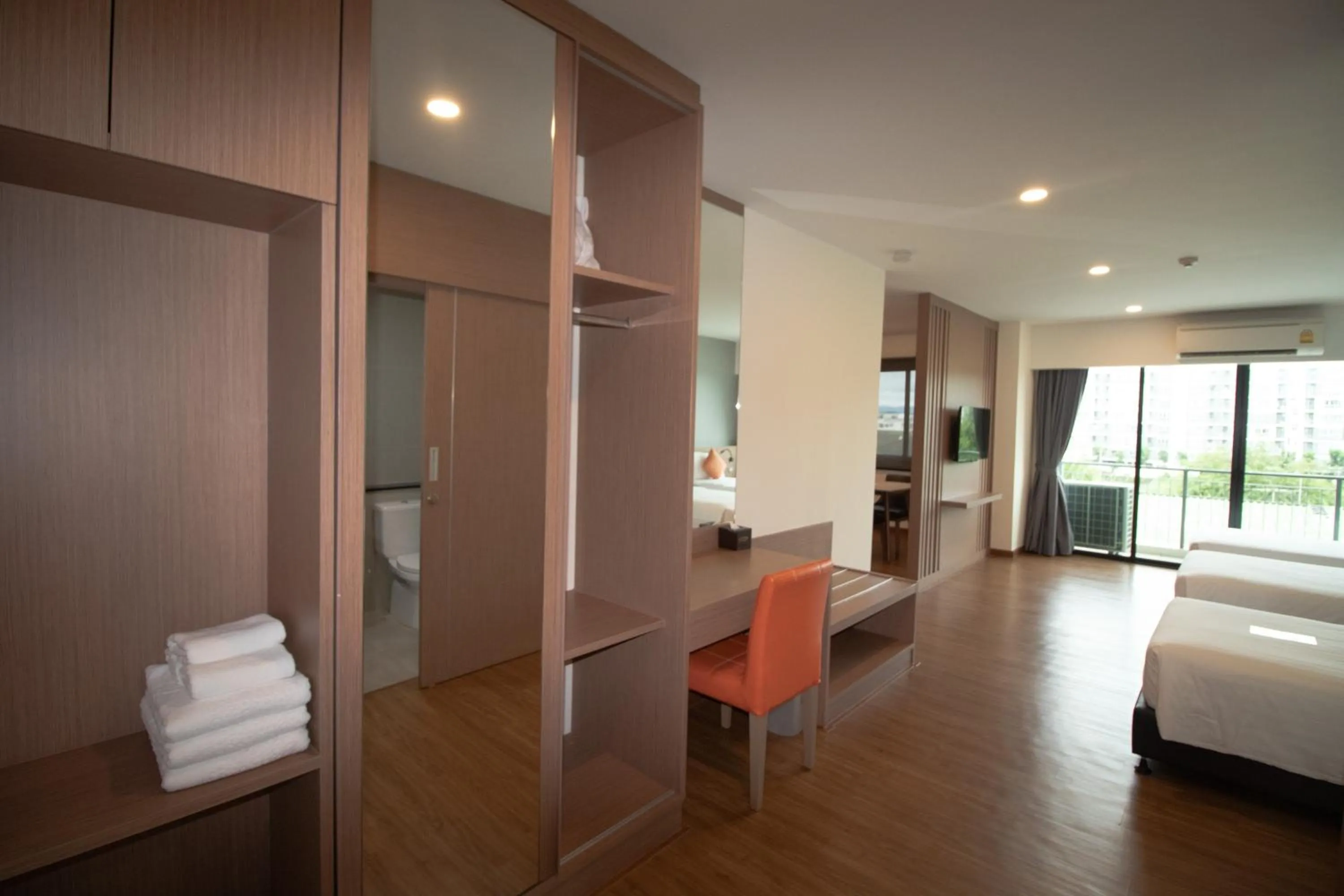 Bed in Phavina Hotel & Grand Boutique Rayong