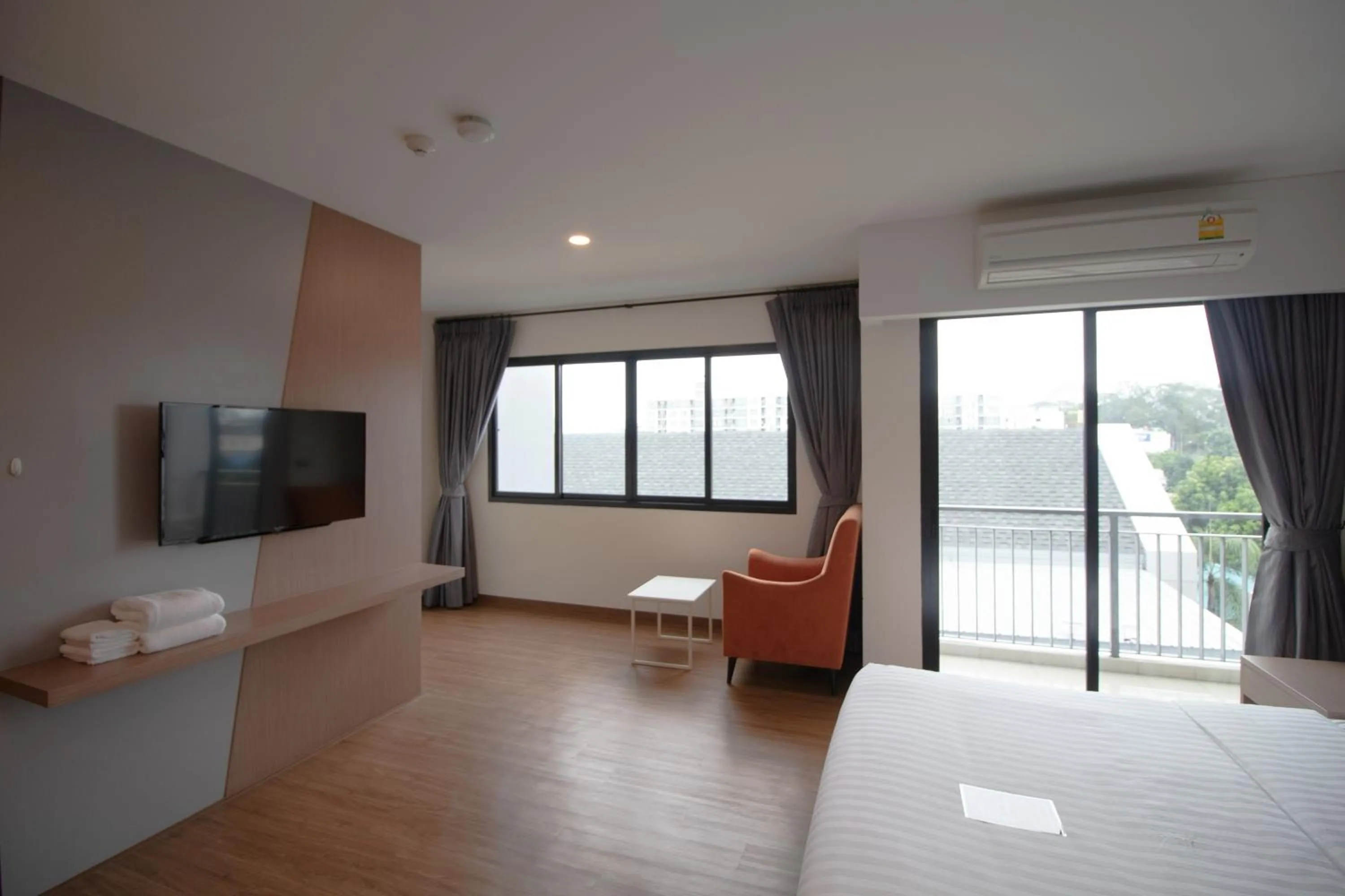 Bed in Phavina Hotel & Grand Boutique Rayong