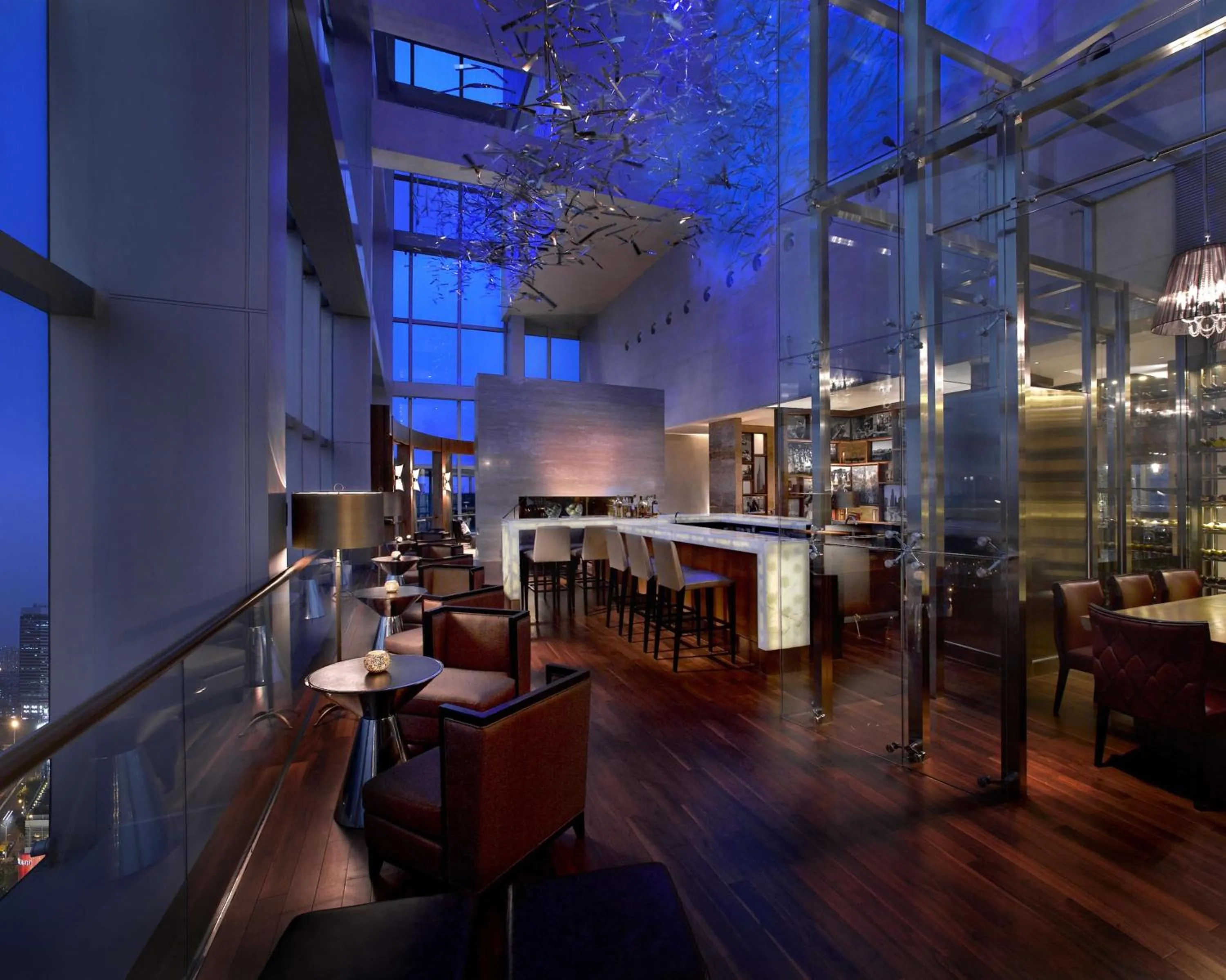 Lounge or bar in Grand Hyatt Shenzhen