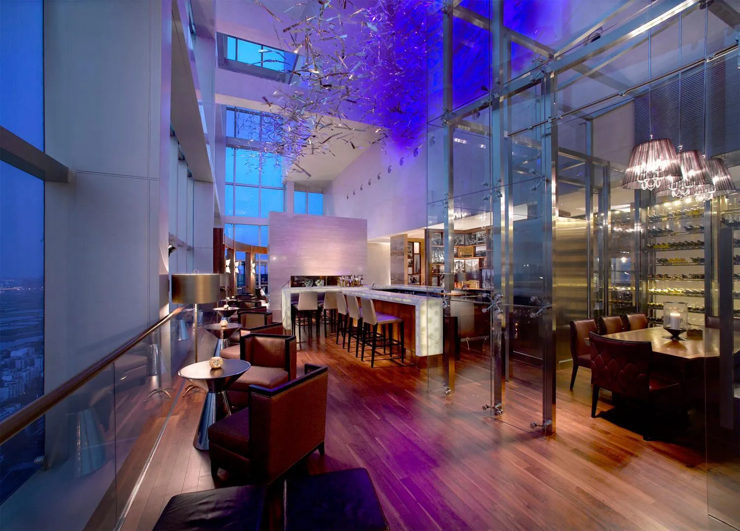 Lounge or bar in Grand Hyatt Shenzhen