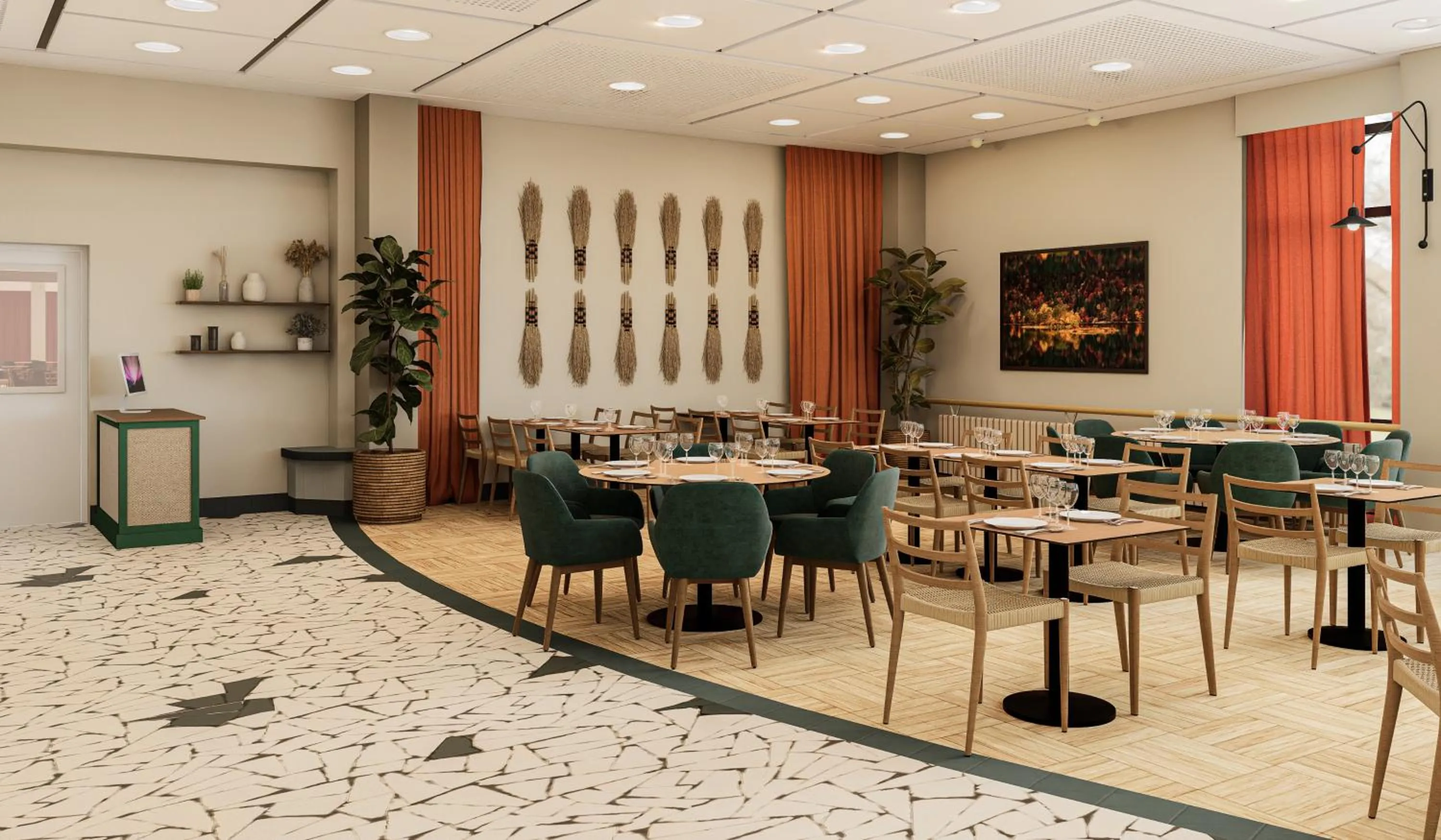 Restaurant/places to eat in IFA Schöneck Hotel & Ferienpark