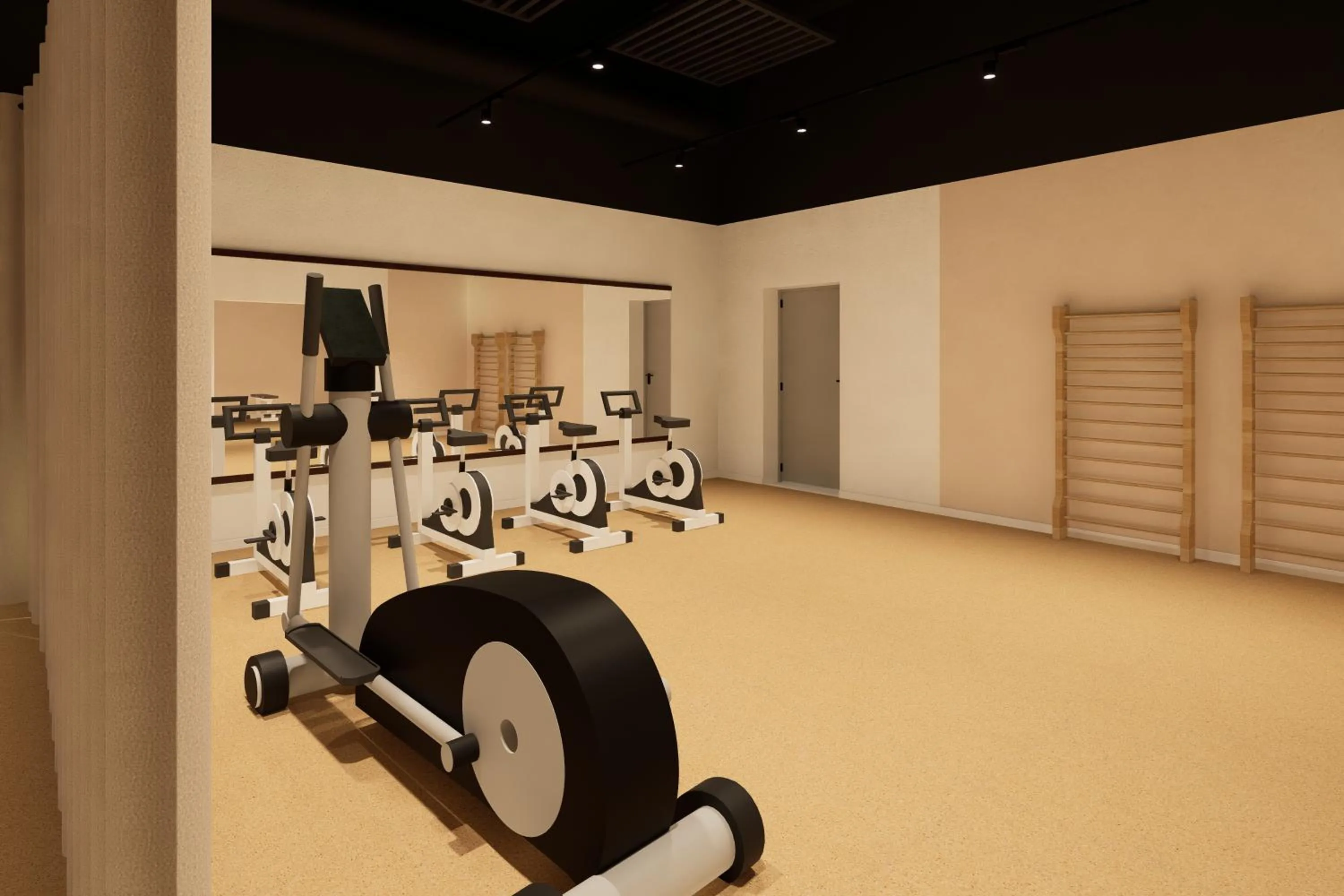 Fitness centre/facilities in IFA Schöneck Hotel & Ferienpark