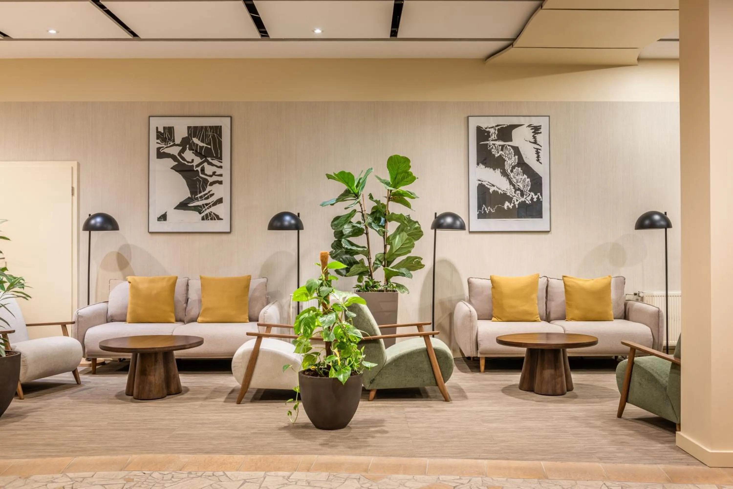 Lobby or reception in IFA Schöneck Hotel & Ferienpark