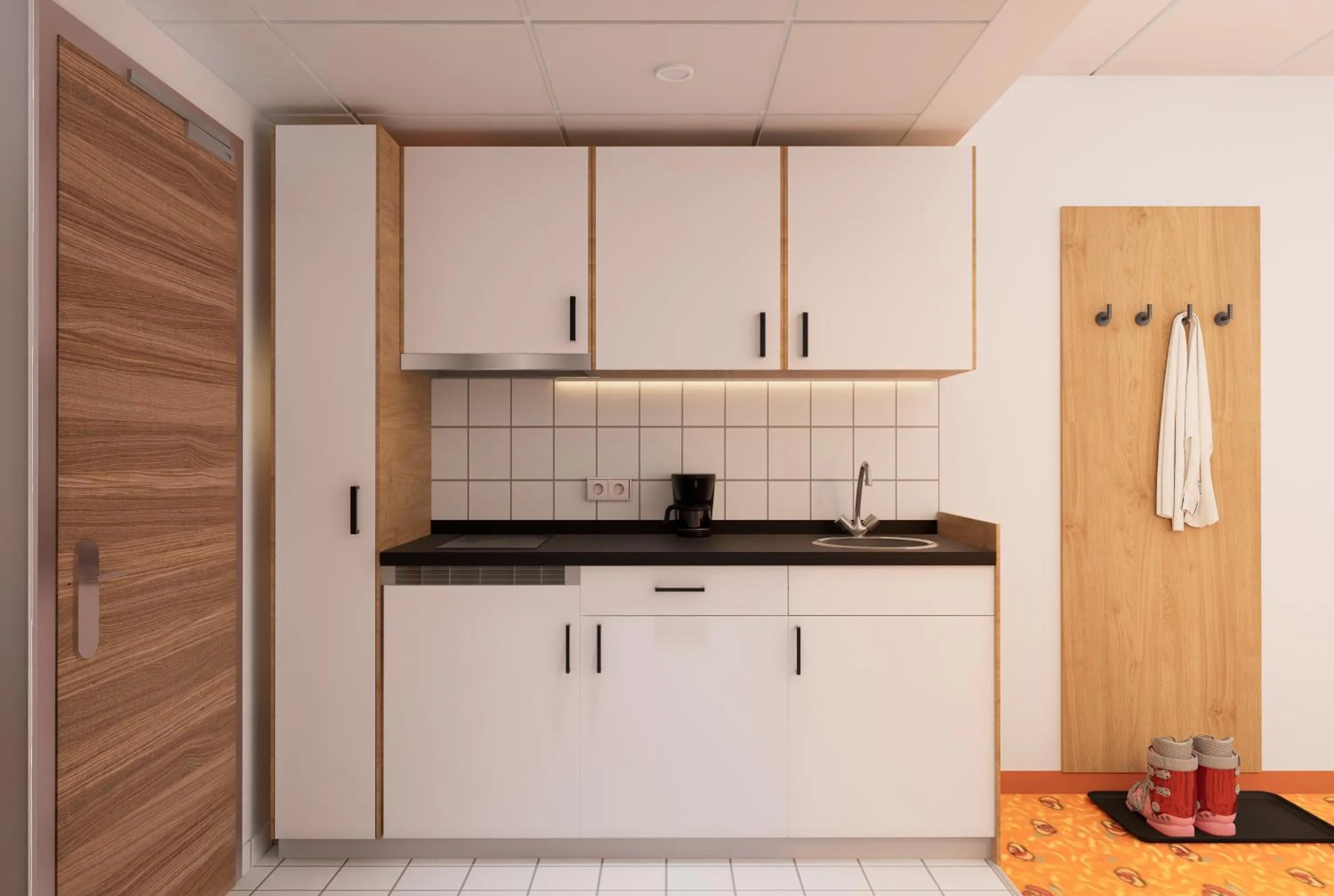 1,5-Bedroom Apartment with Balcony in IFA Schöneck Hotel & Ferienpark