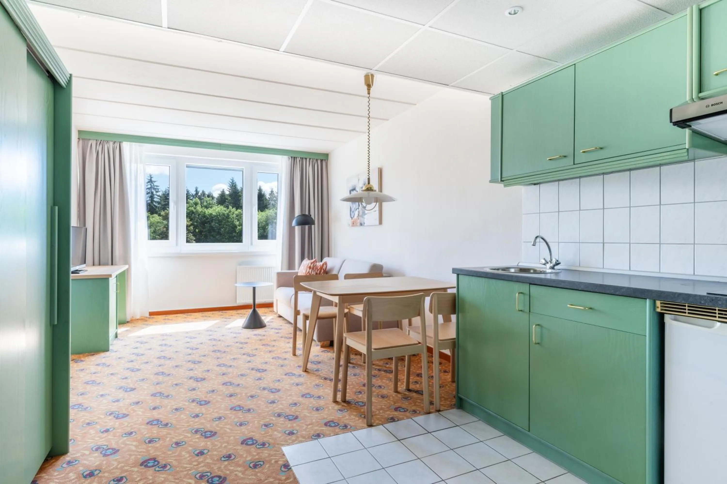 Kitchen or kitchenette in IFA Schöneck Hotel & Ferienpark