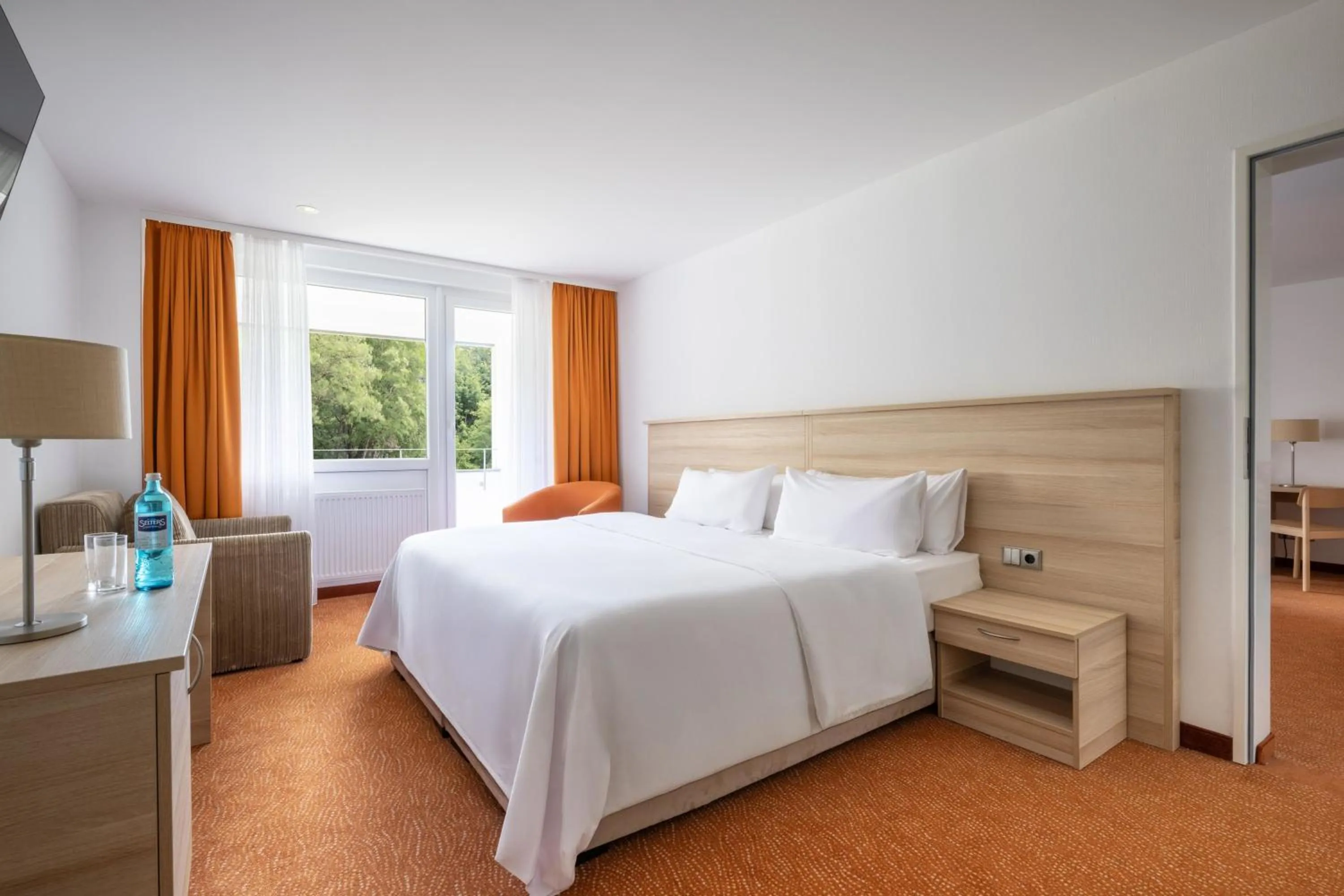 Bed in IFA Schöneck Hotel & Ferienpark