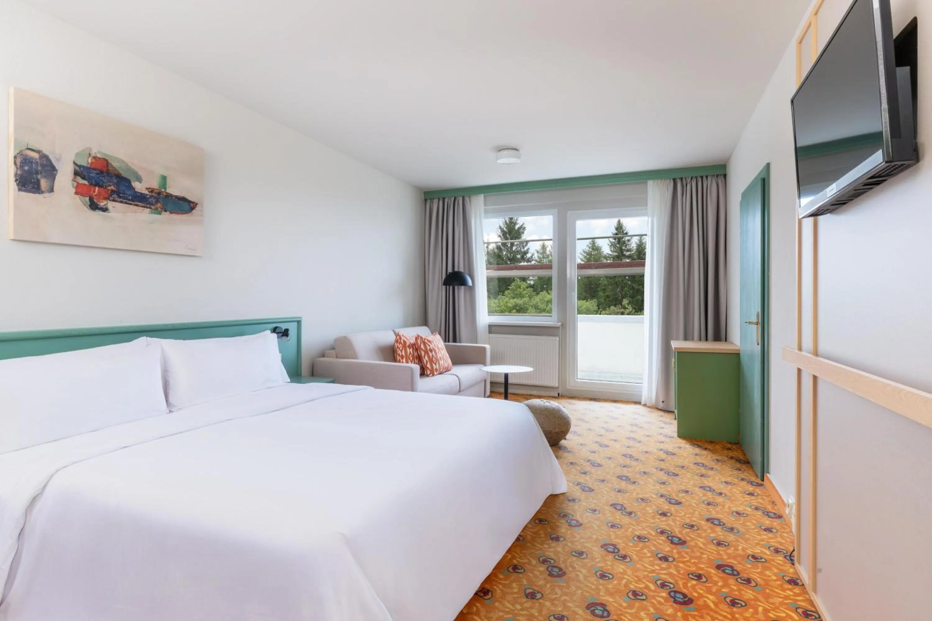 Bed in IFA Schöneck Hotel & Ferienpark