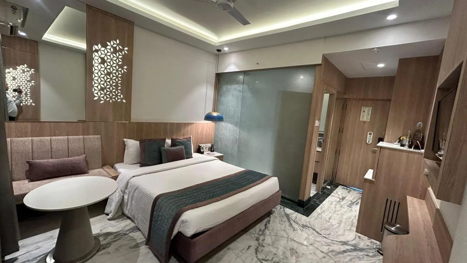 Bed in Capitol Residency